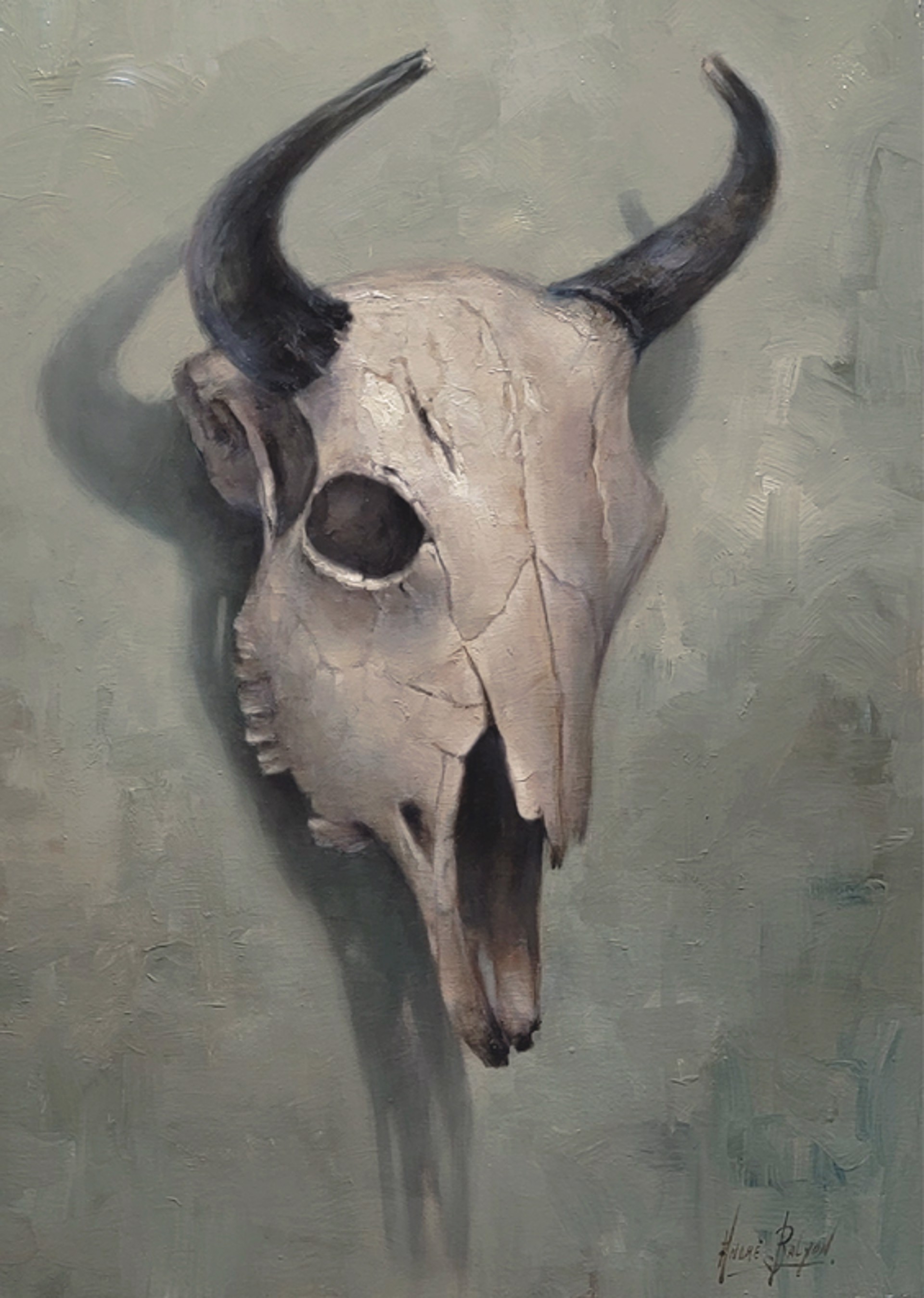 The Bison Skull by André Balyon