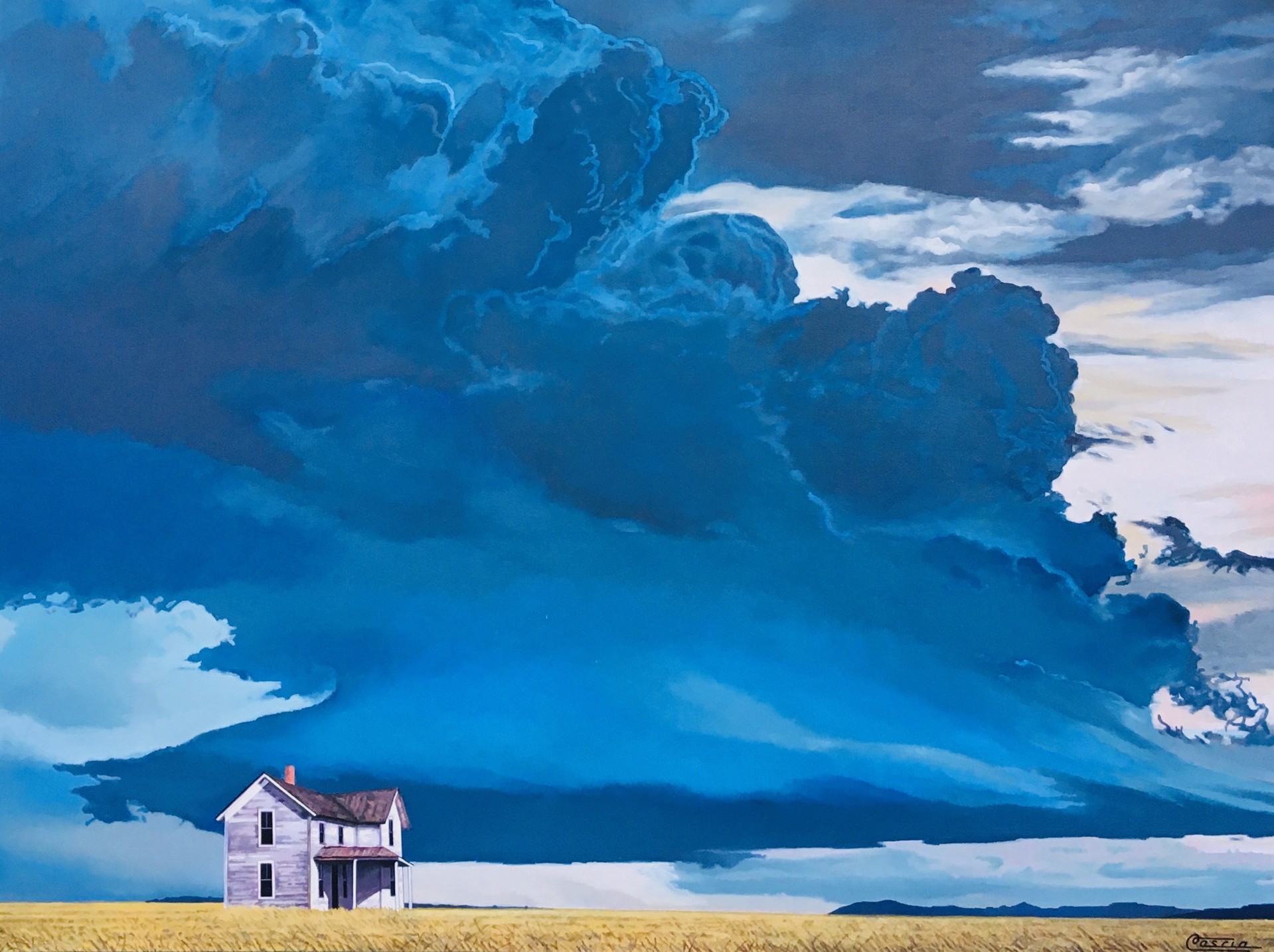 Prairie Thunder (SOLD) by BRUCE CASCIA