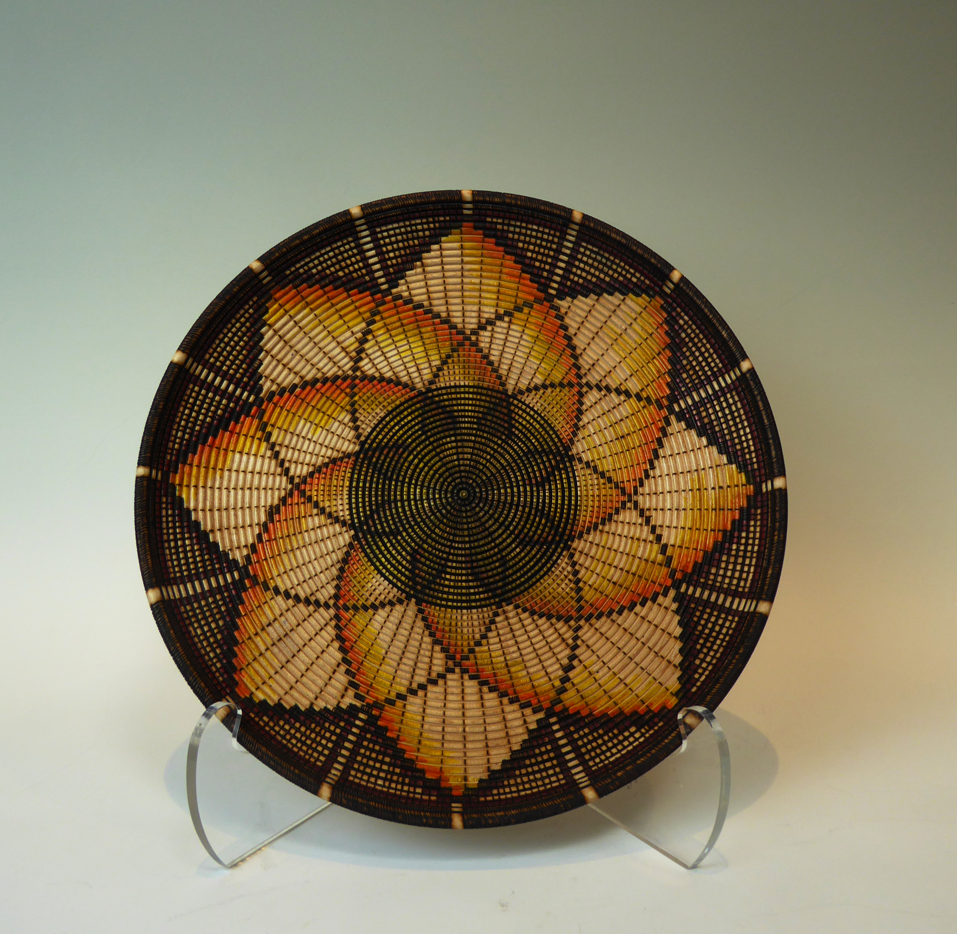 "Ruby Blossom" Platter by Keoni