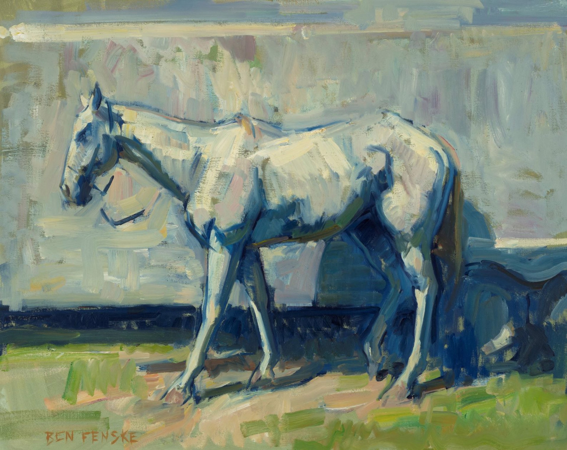 Portrait of a Horse by Ben Fenske