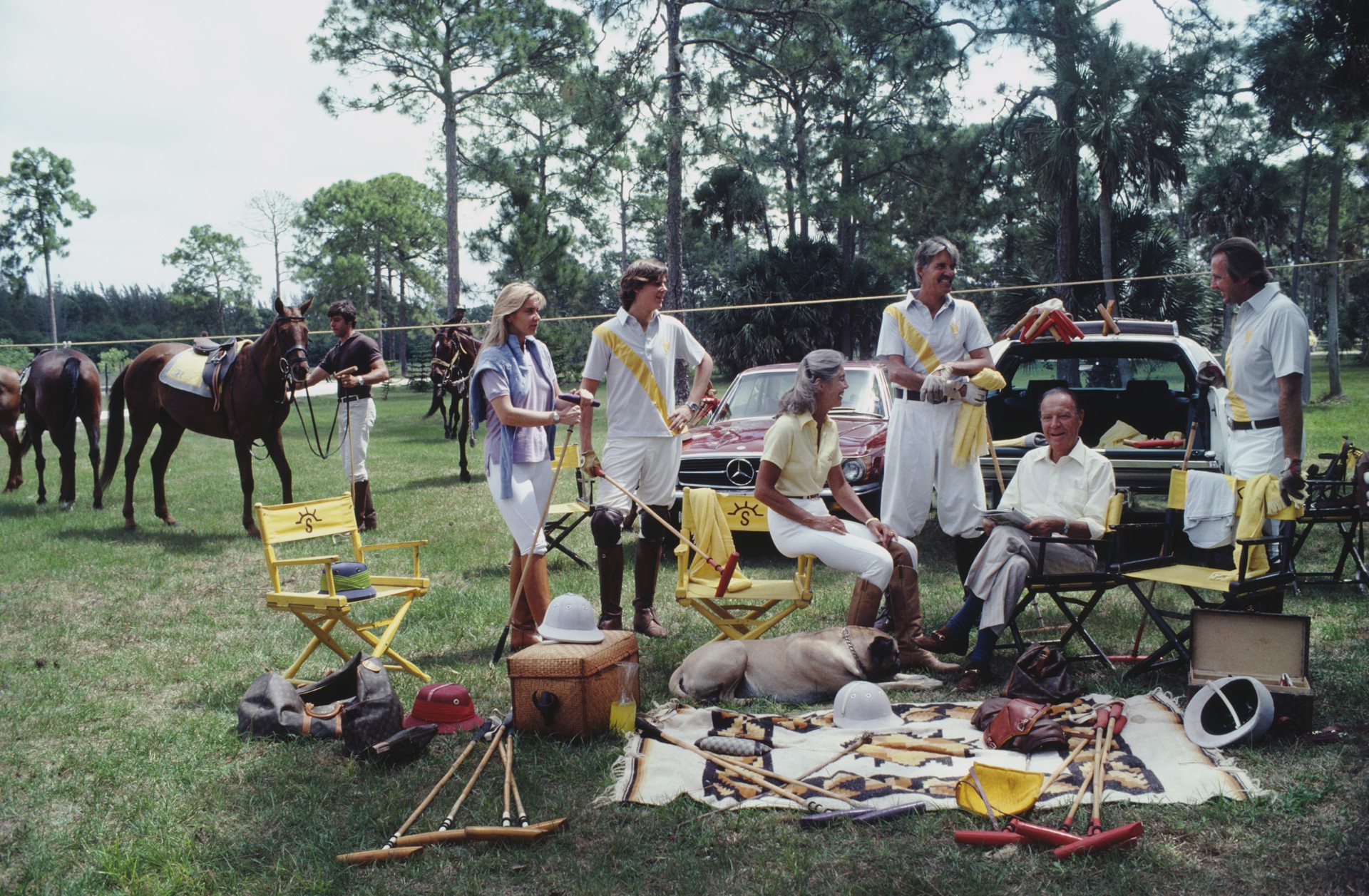 Polo Party by Slim Aarons