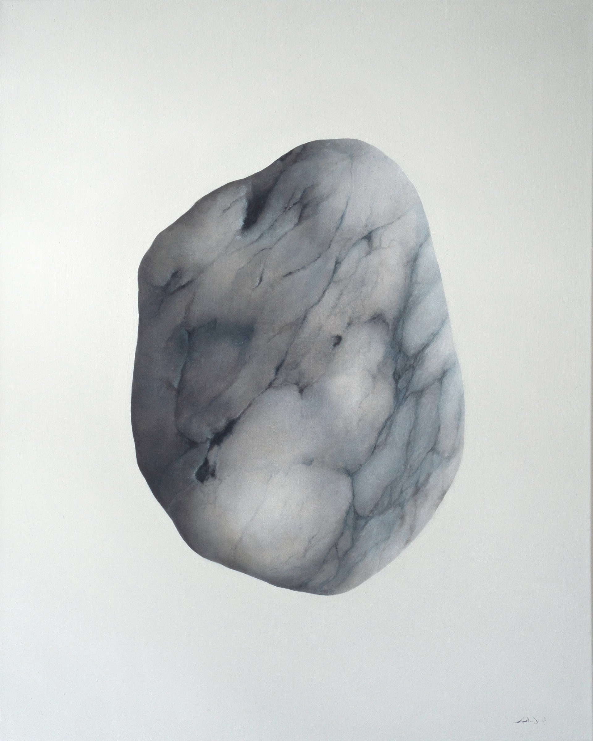 Blue Veined Stone by Sarah Verardo