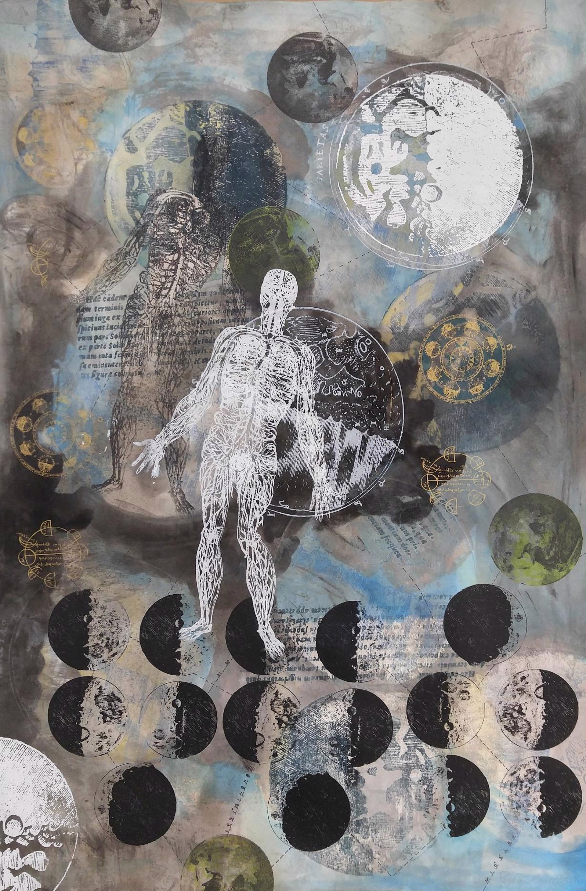 The Man on The Moon I by Pantea Karimi