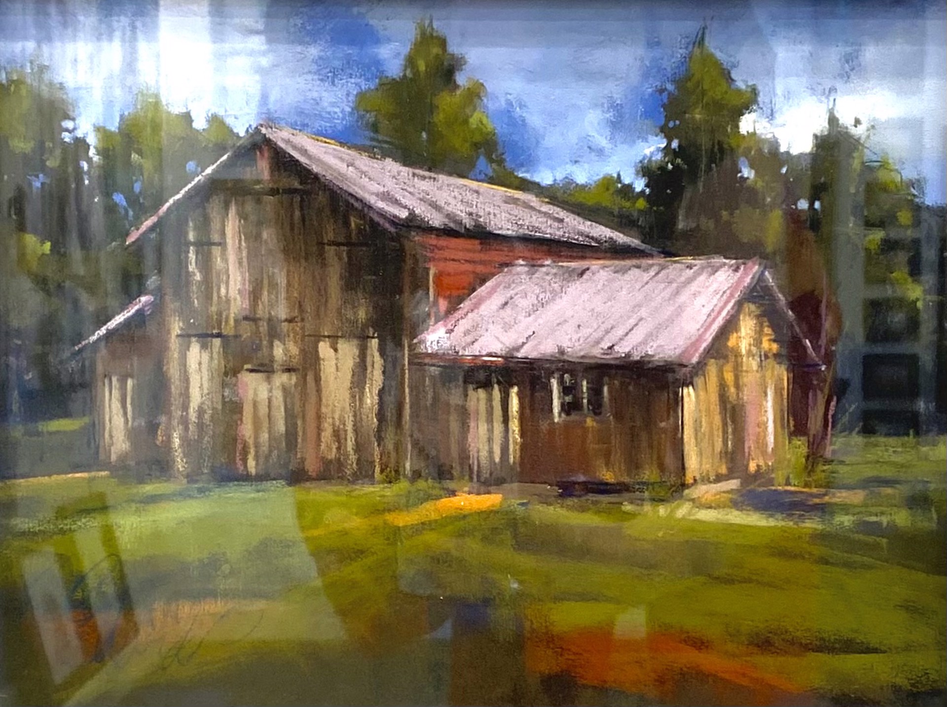 Rustic Barn by Mandy Ellard