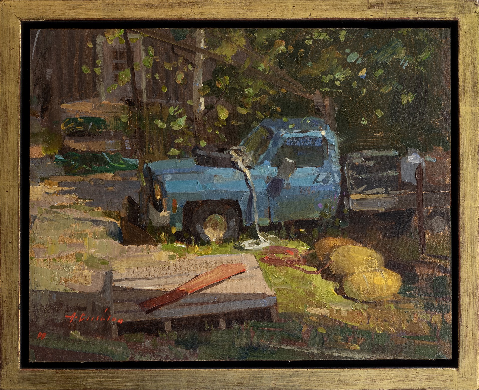 Crane Truck by Aimee Erickson