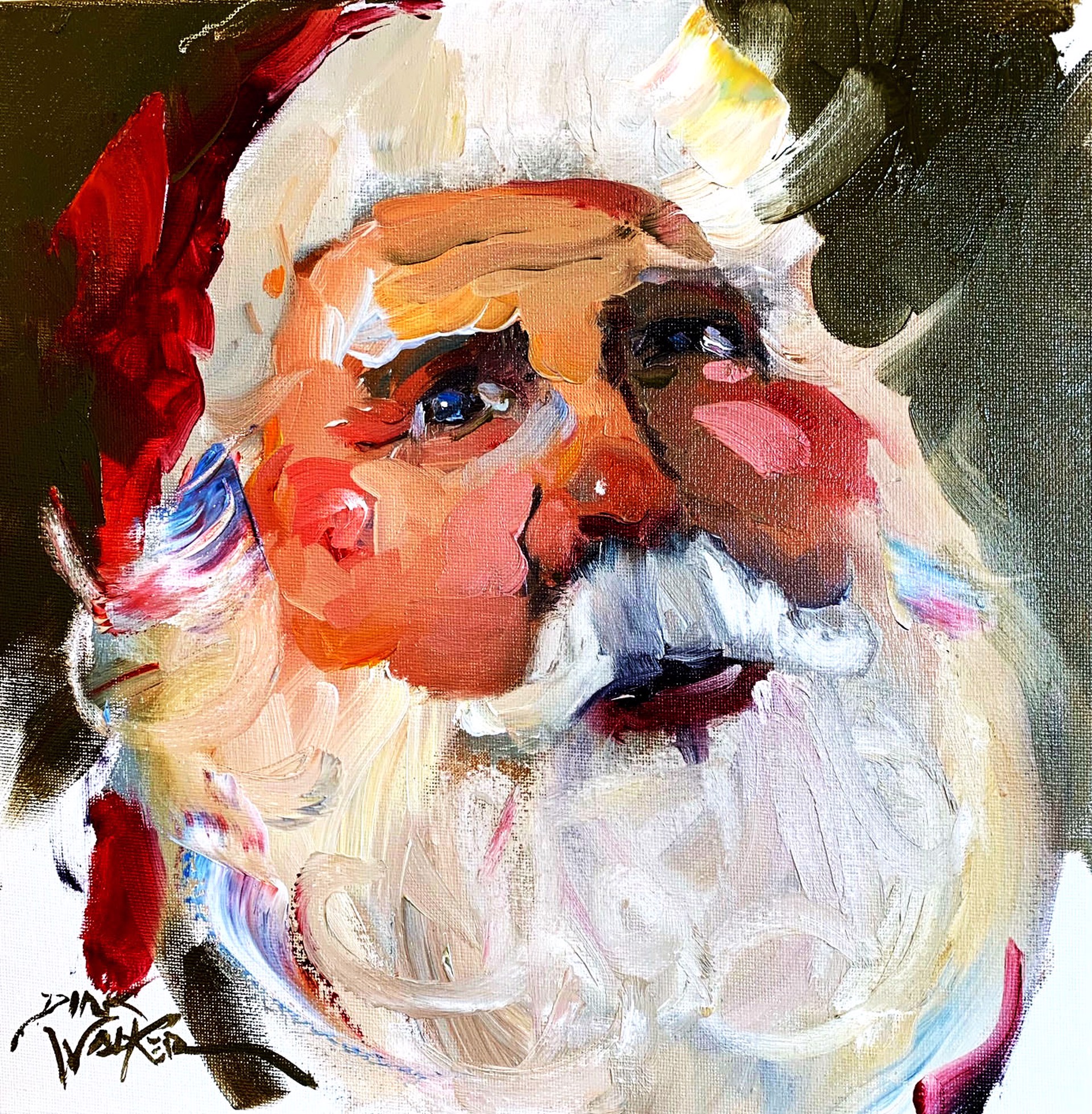 Santa #6 by Dirk Walker