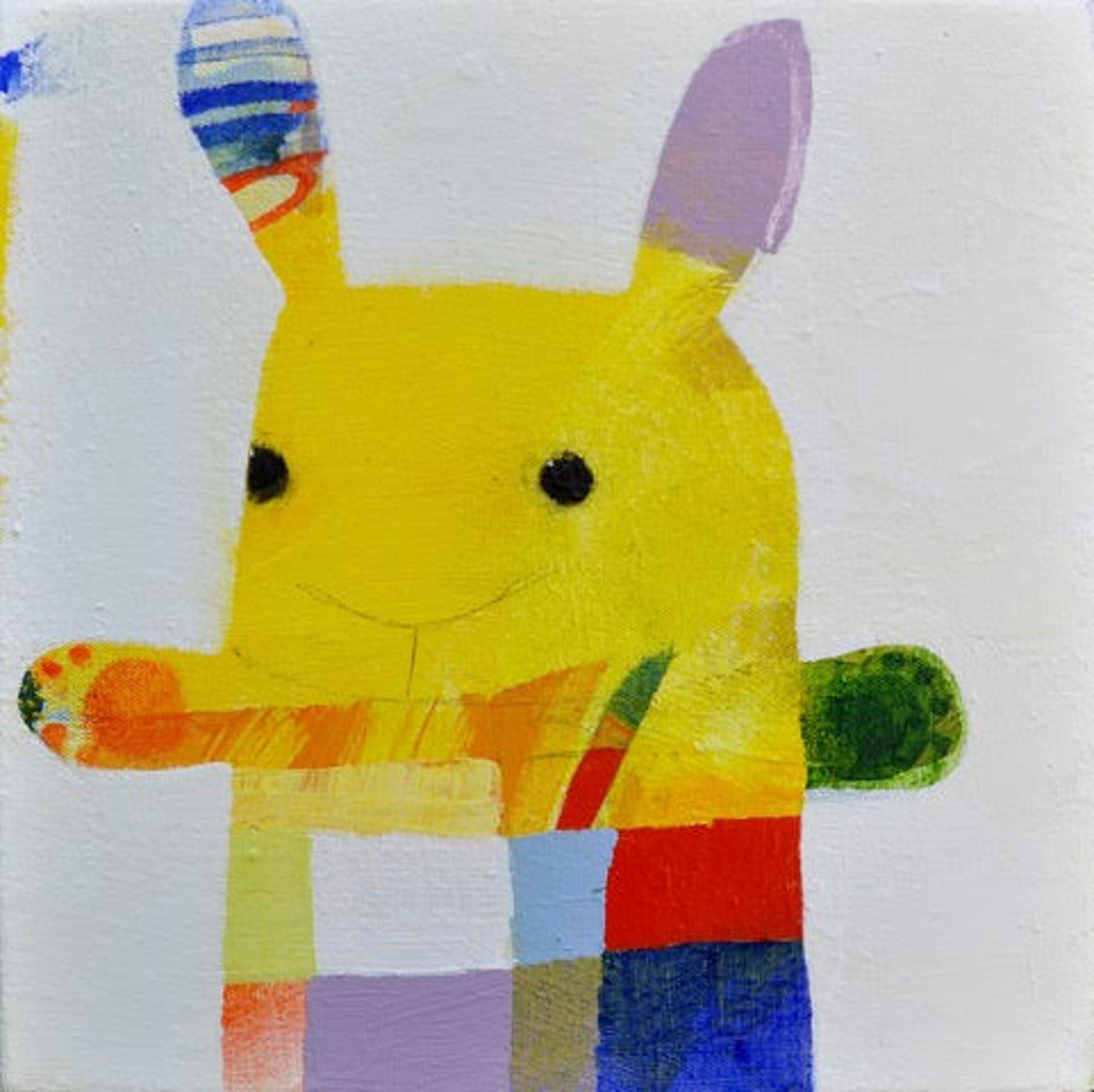 Yellow Bunny by Wendeline Matson