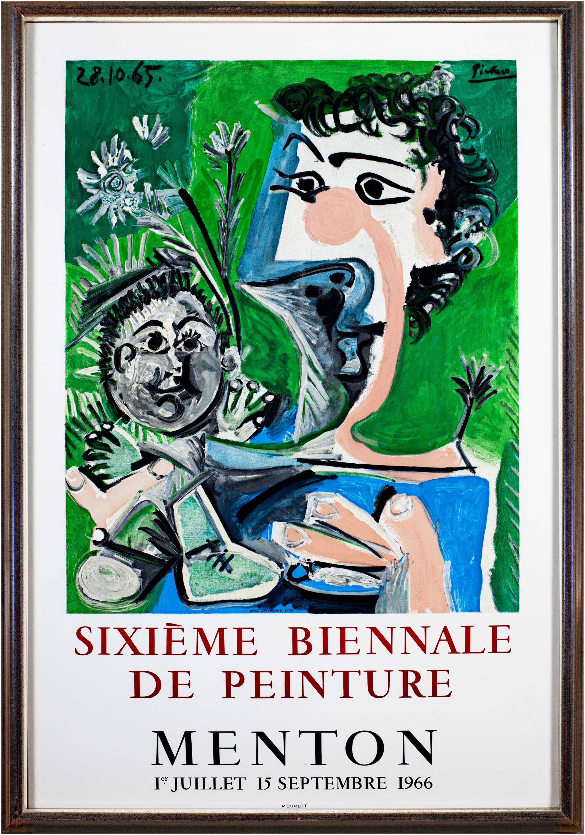 Sixieme Biennale De Peinture by Pablo Picasso