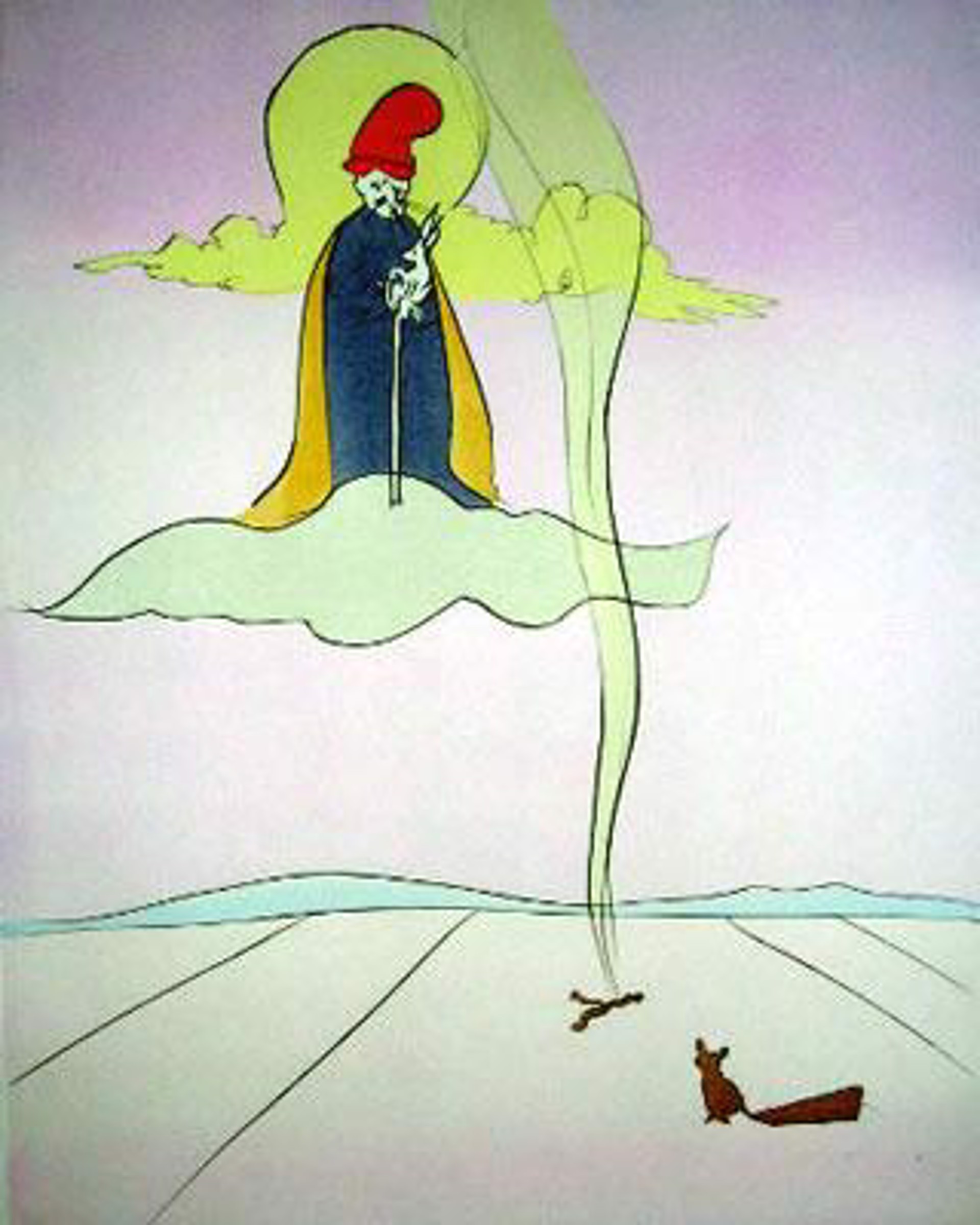 Jugoye (Japanese Fairy Tales, suite of 10) by Salvador Dali