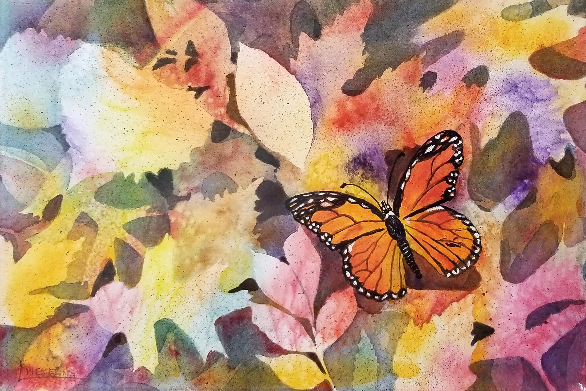 Autumn Butterfly by Laura Pickering