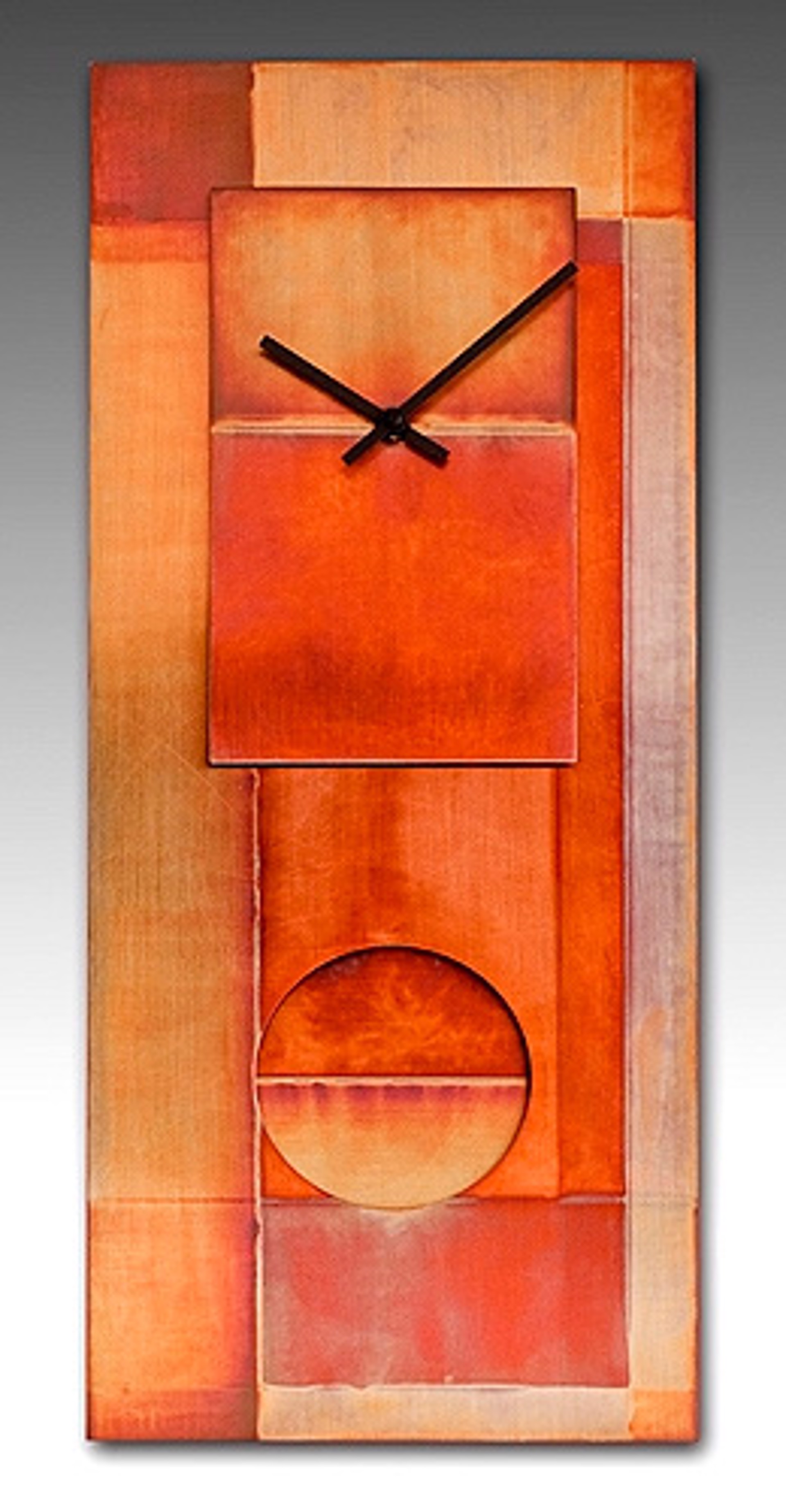 All Copper 24" Pendulum Clock by Leonie Lacouette