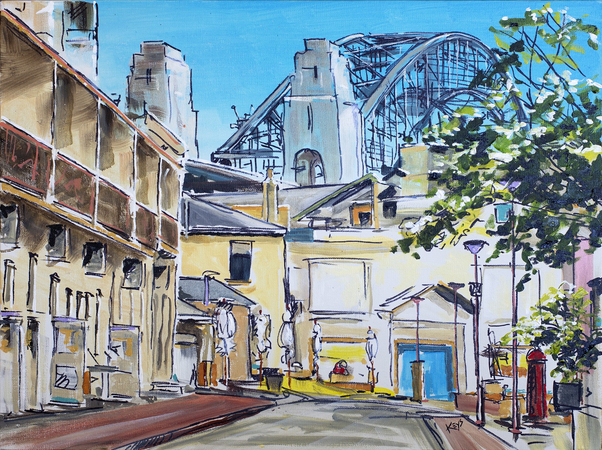 Playfair St The Rocks by Donald Keys