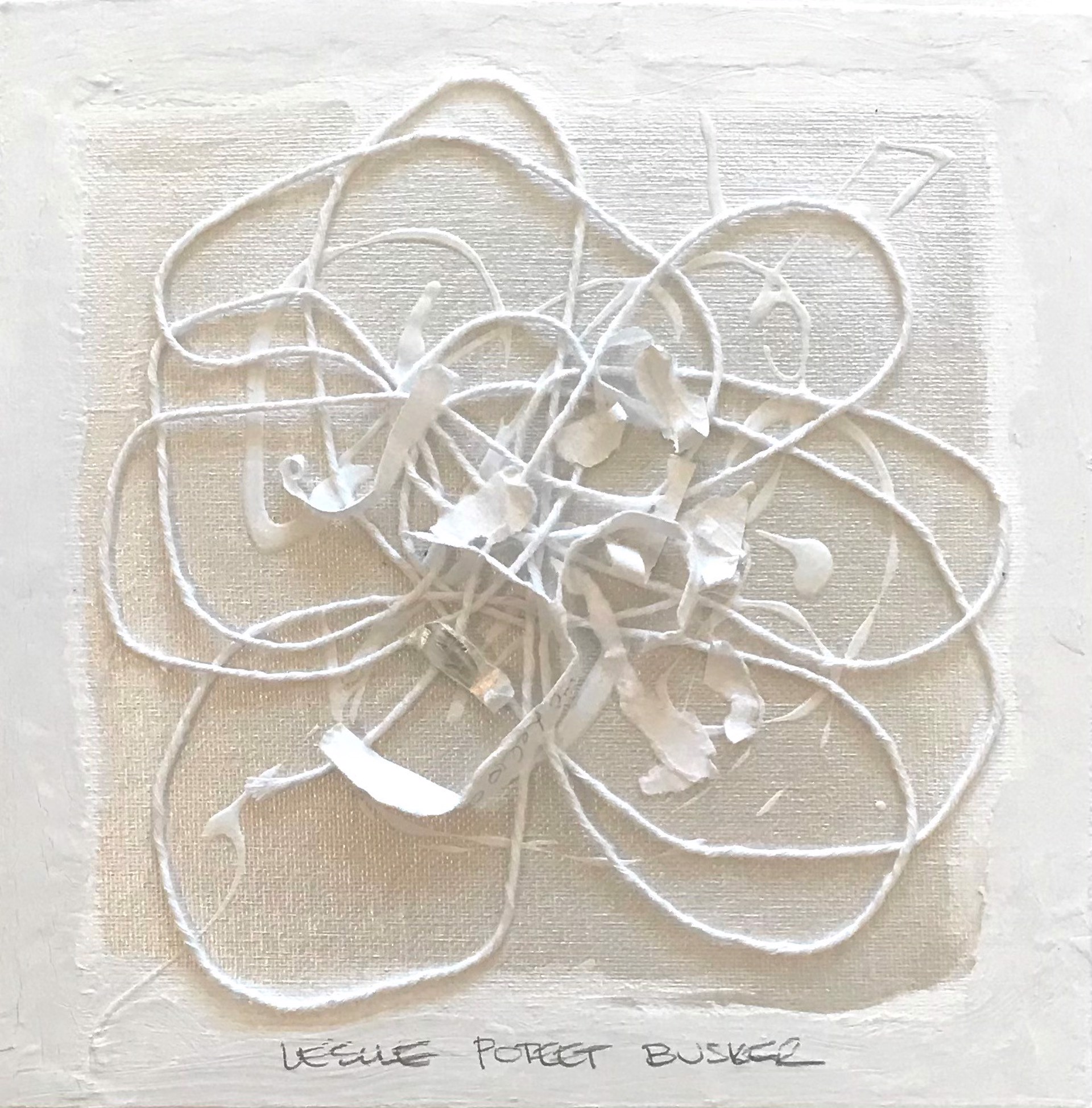 Fleur VI by Leslie Poteet Busker