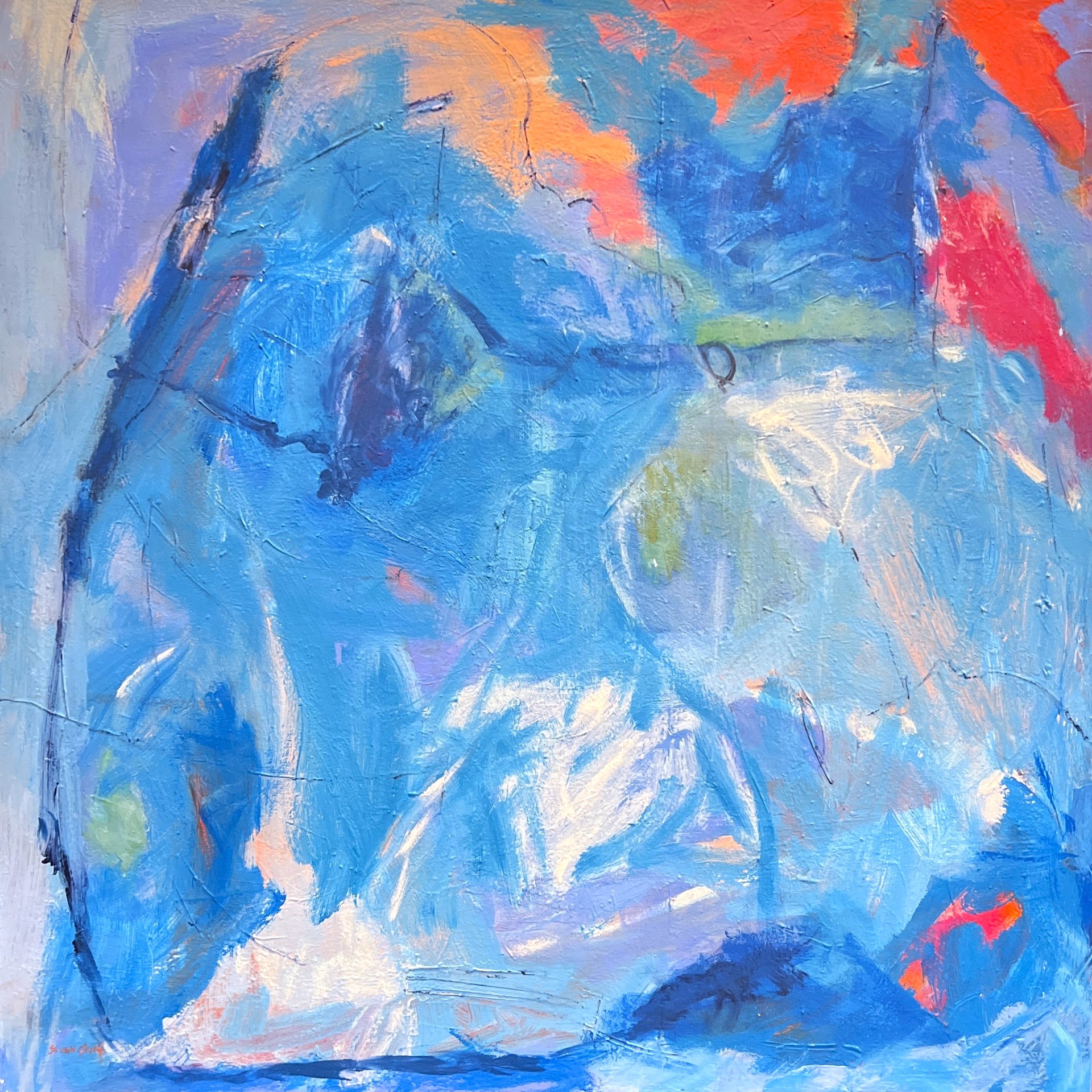 Bluer Than Blue by Susan von Gries