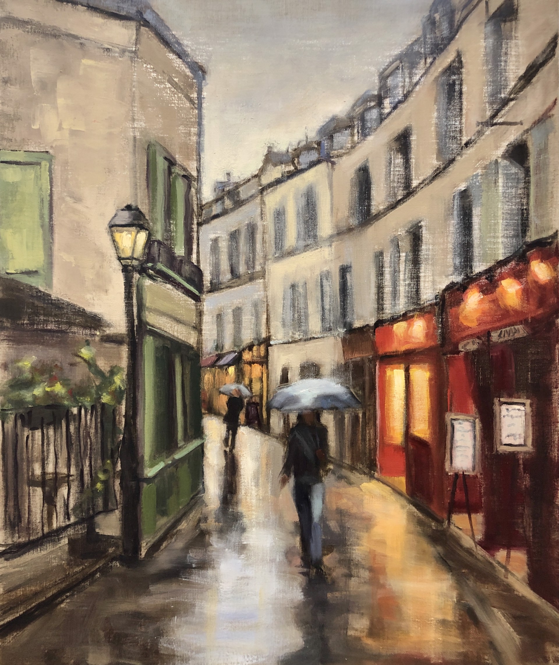 Paris rue Mouffetard by Susan Westmoreland