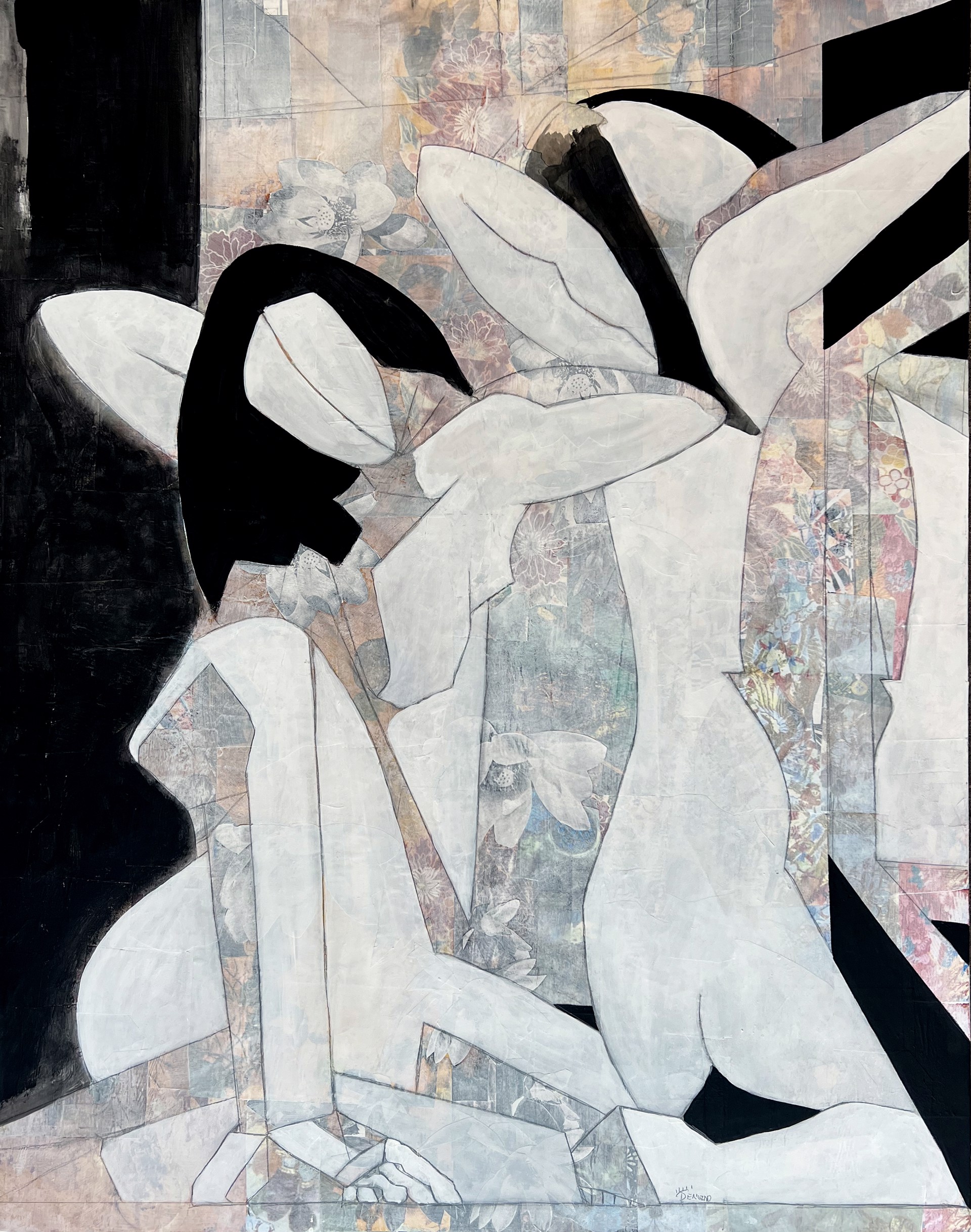 Cubist Figure Series by Demond Matsuo