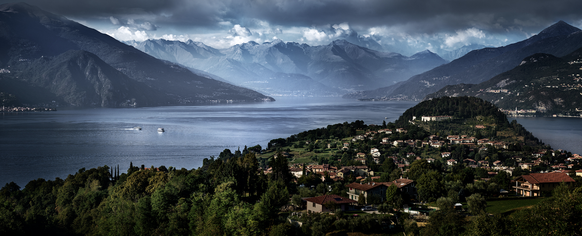 Escape to Lake Como by David Drebin