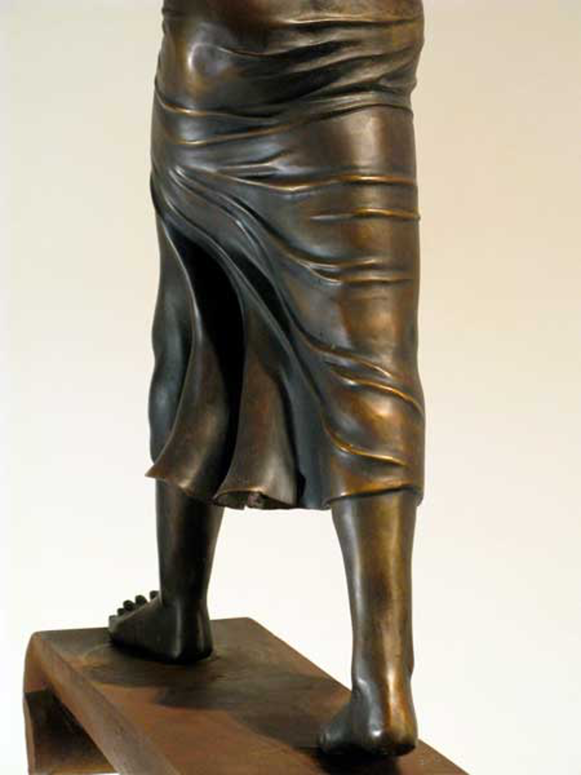 Truckin, bronze edition 12 by Rodger Jacobsen