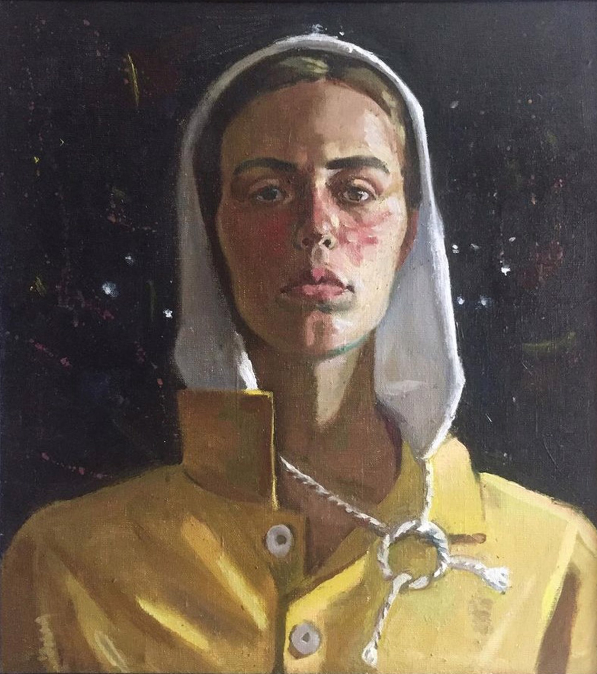 Self Portrait with Knot by Ekaterina Bokotey