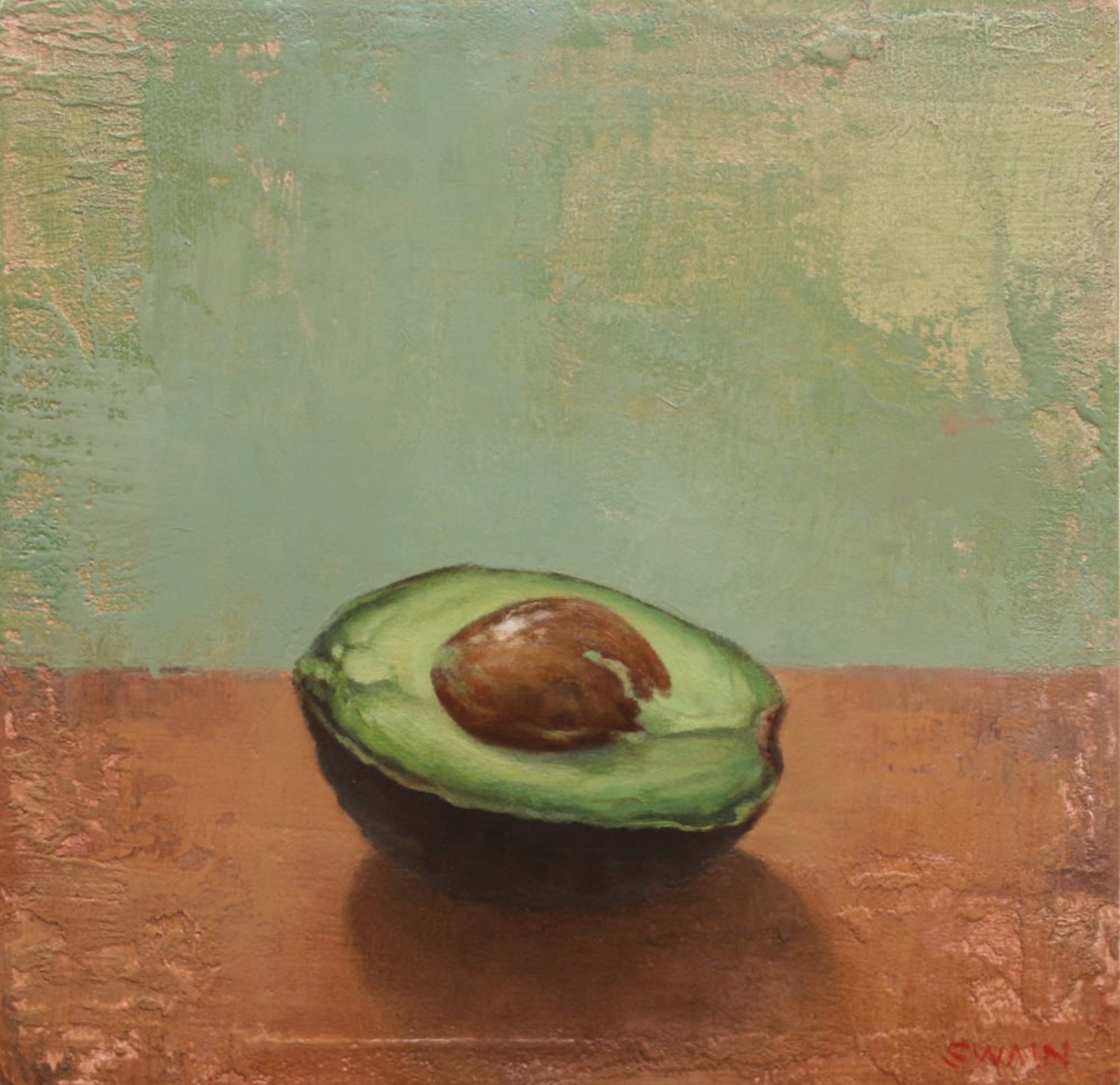 Avocado Half by Tyler Swain