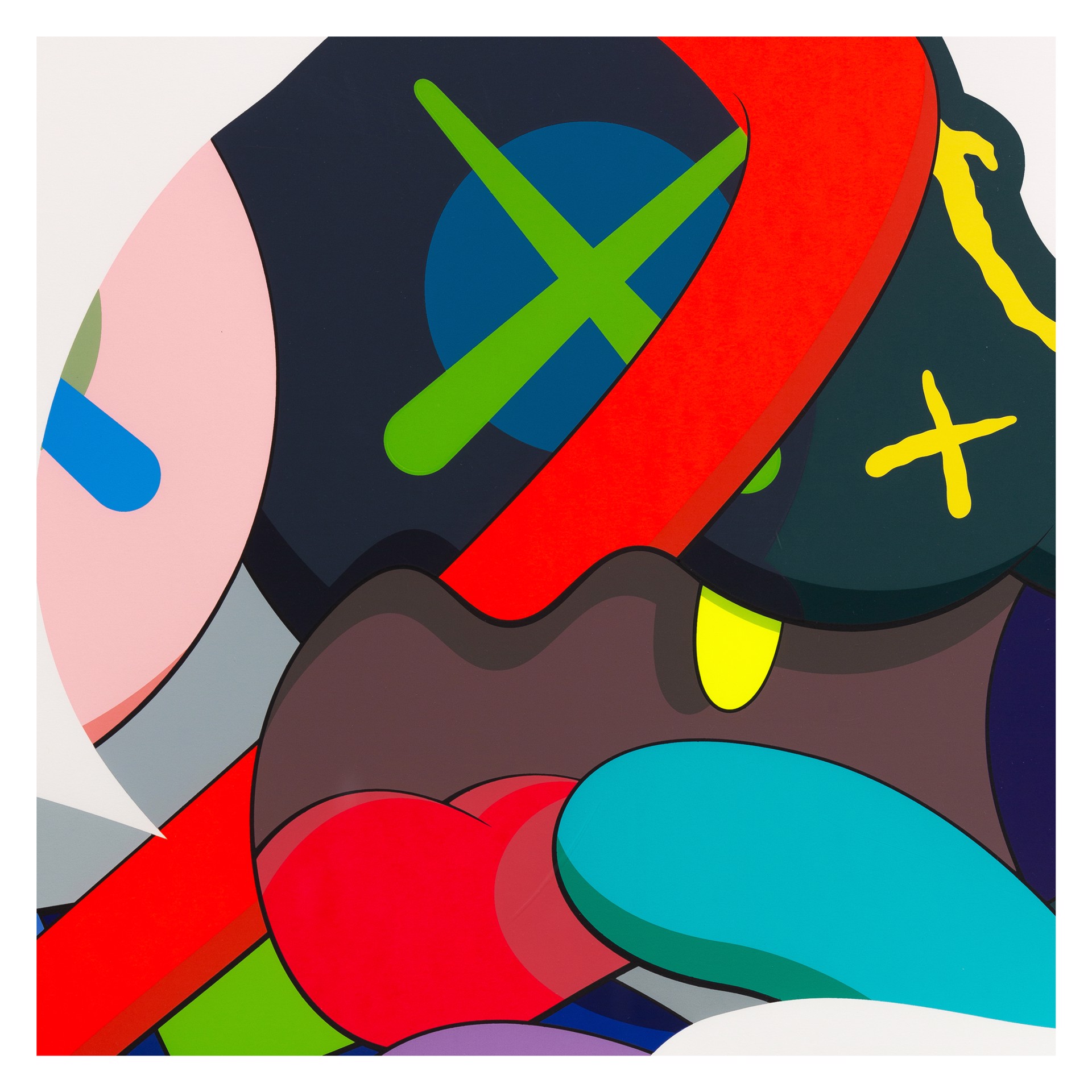 NO ONE'S HOME, STAY STEADY, THE THINGS THAT COMFORT by KAWS