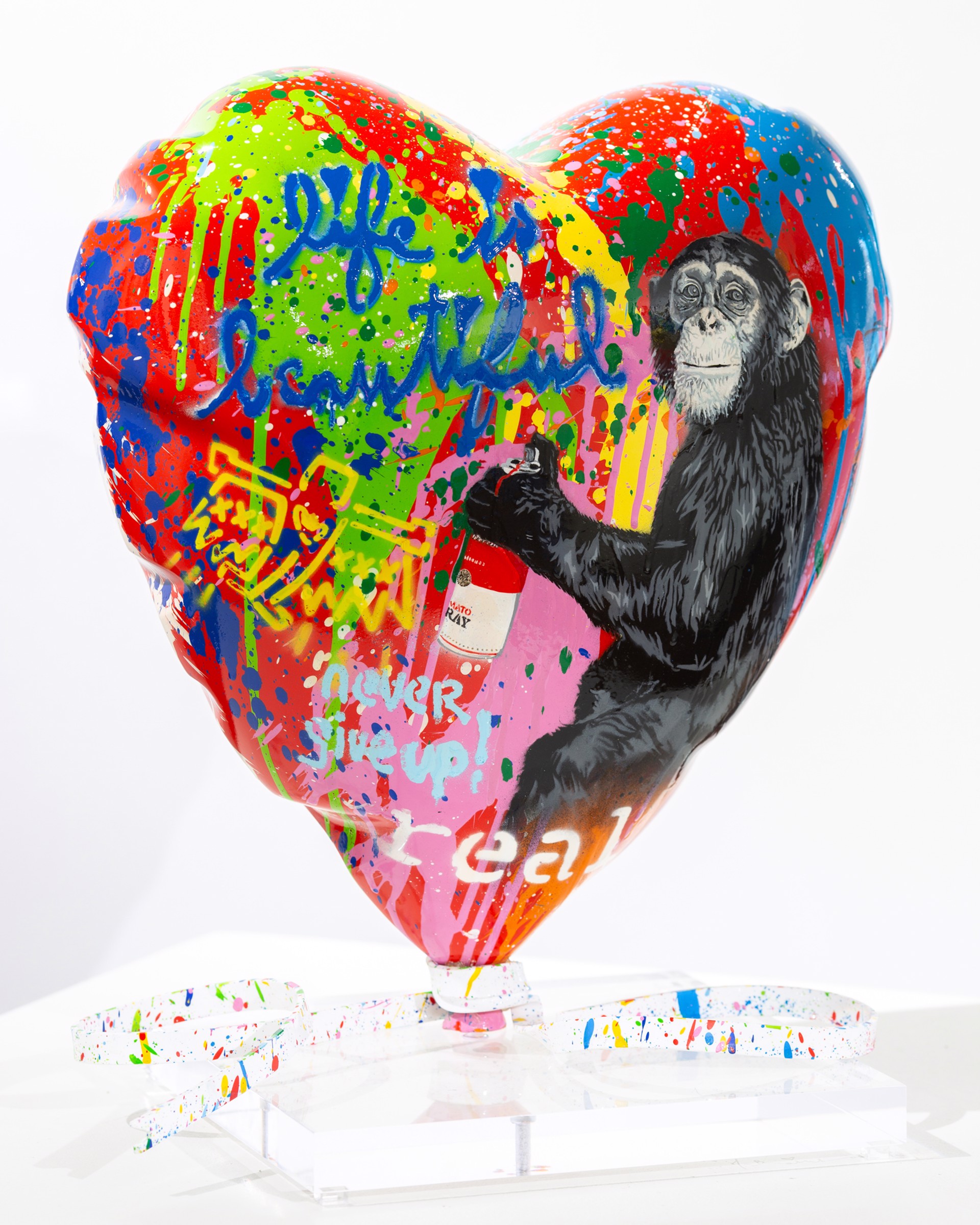 Balloon Heart by Mr. Brainwash