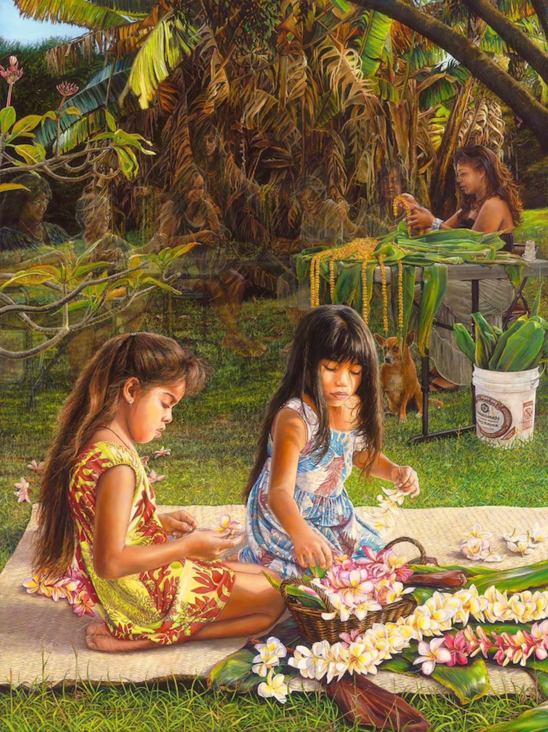 He Pohai Kui Lei (Lei Maker) by Leohone