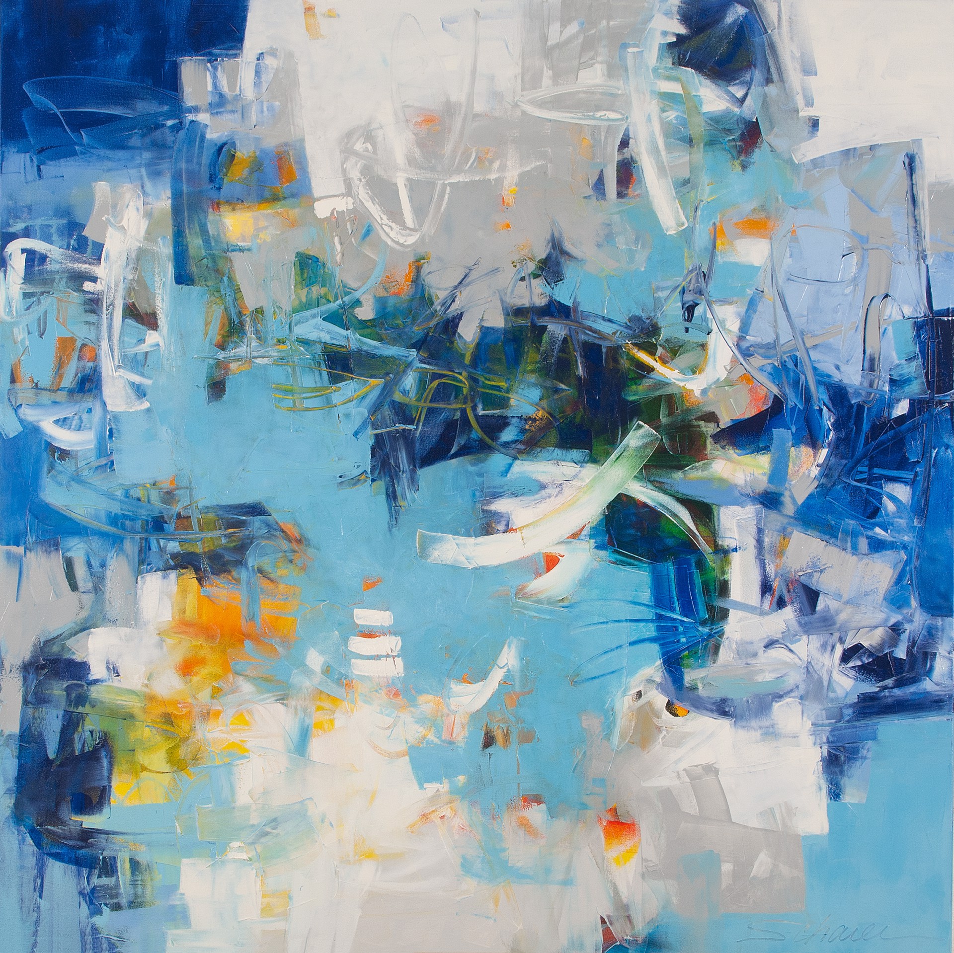 Connecting The Dots (SOLD) by KAREN SCHARER