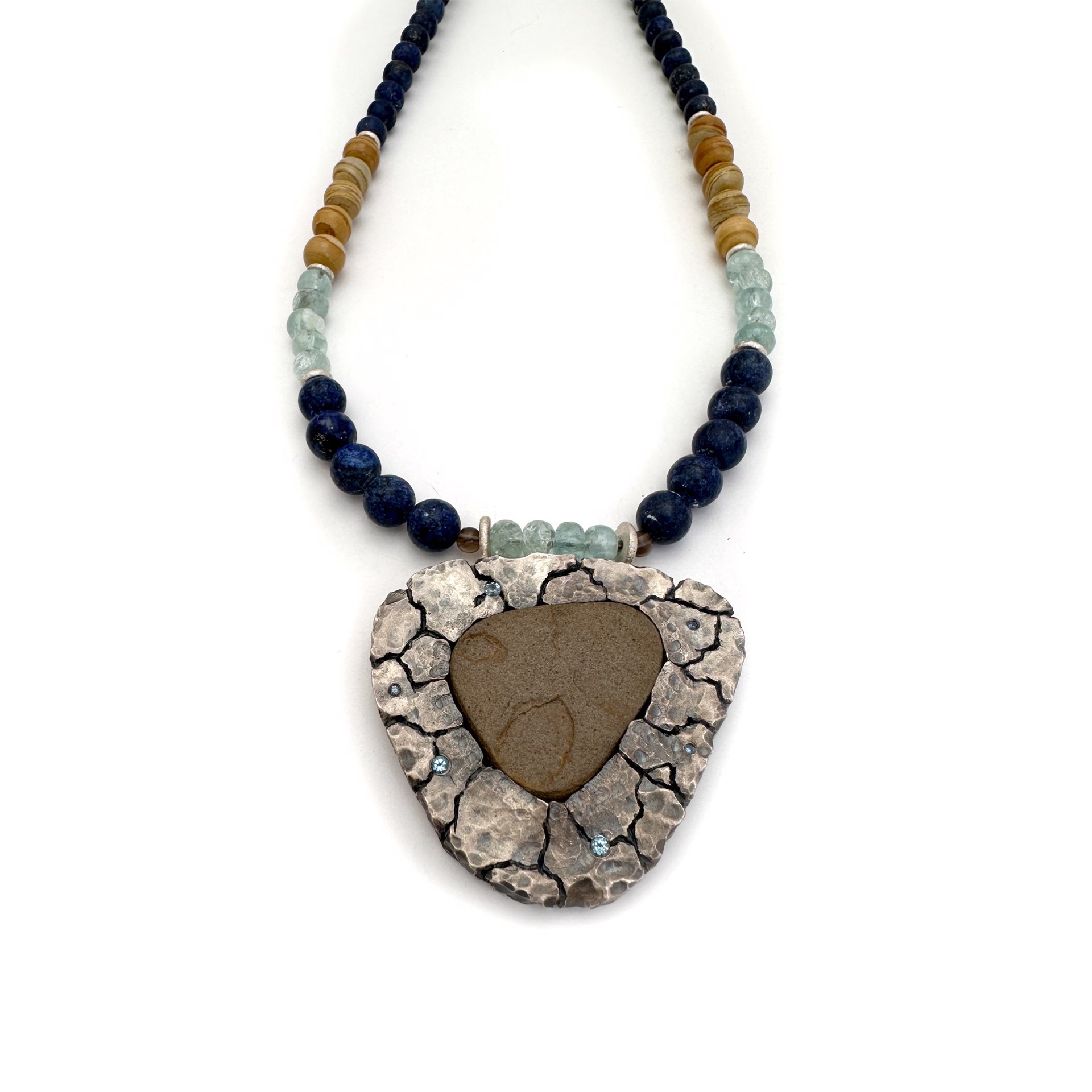 Becoming Real: Collected Rocks Necklace by Clementine & Co. Jewelry