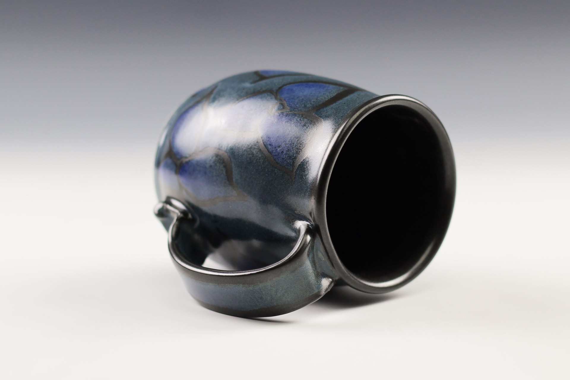 Dark Trillium Mug by Joanne Kirkland