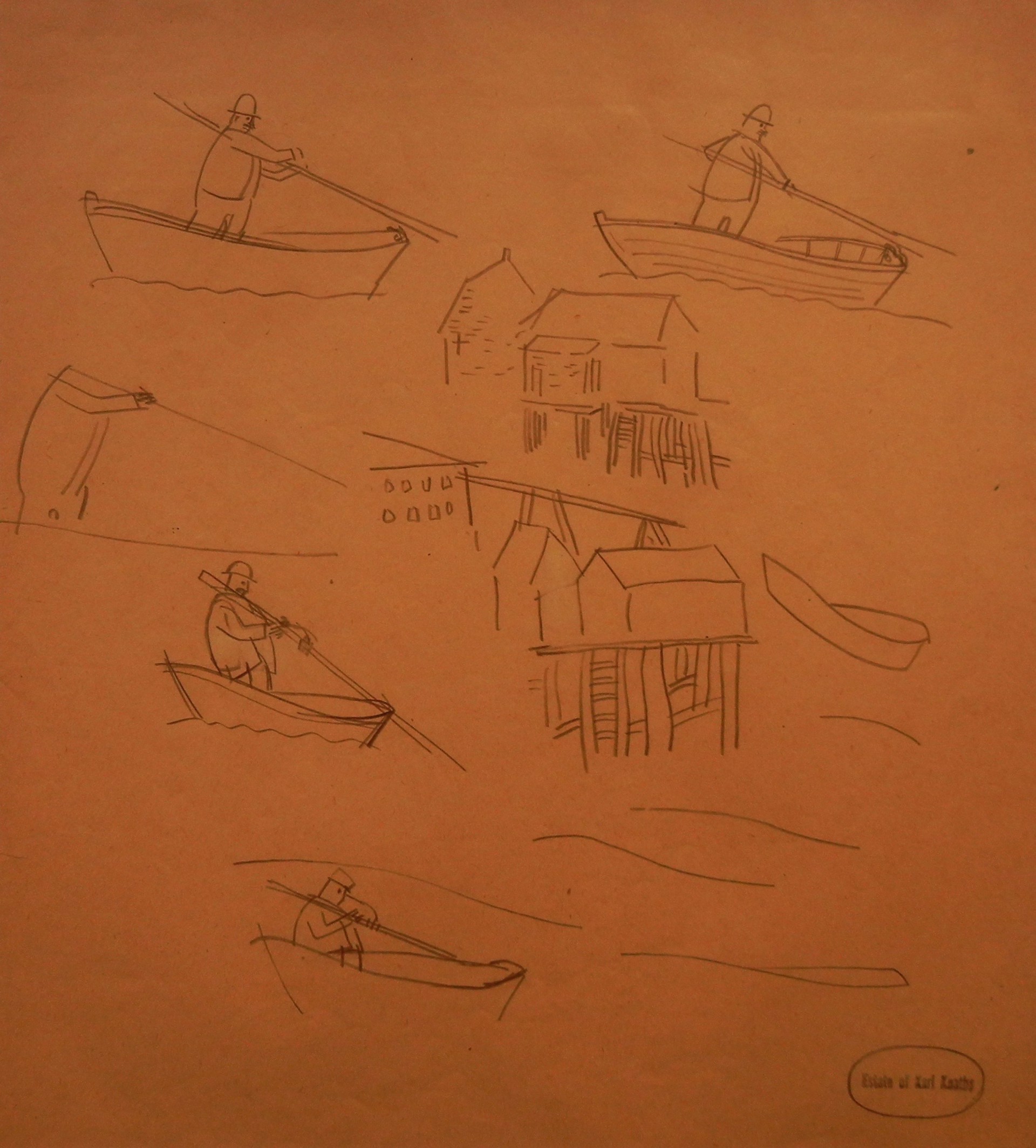 Study Sketches by Karl Knaths