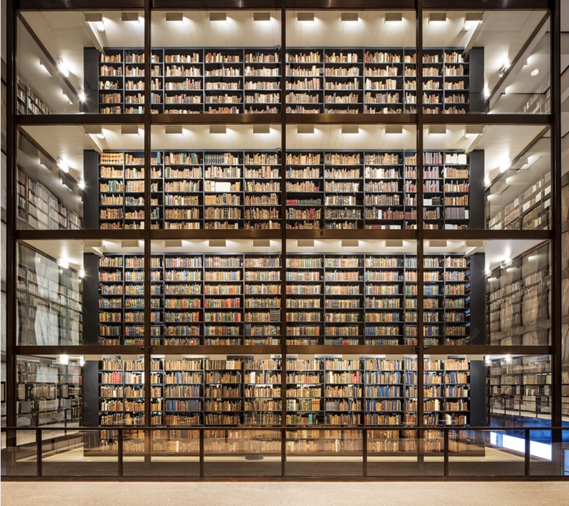 Beinecke Library, New Haven, USA, Architect: Gordon Bunshaft by Reinhard Gorner