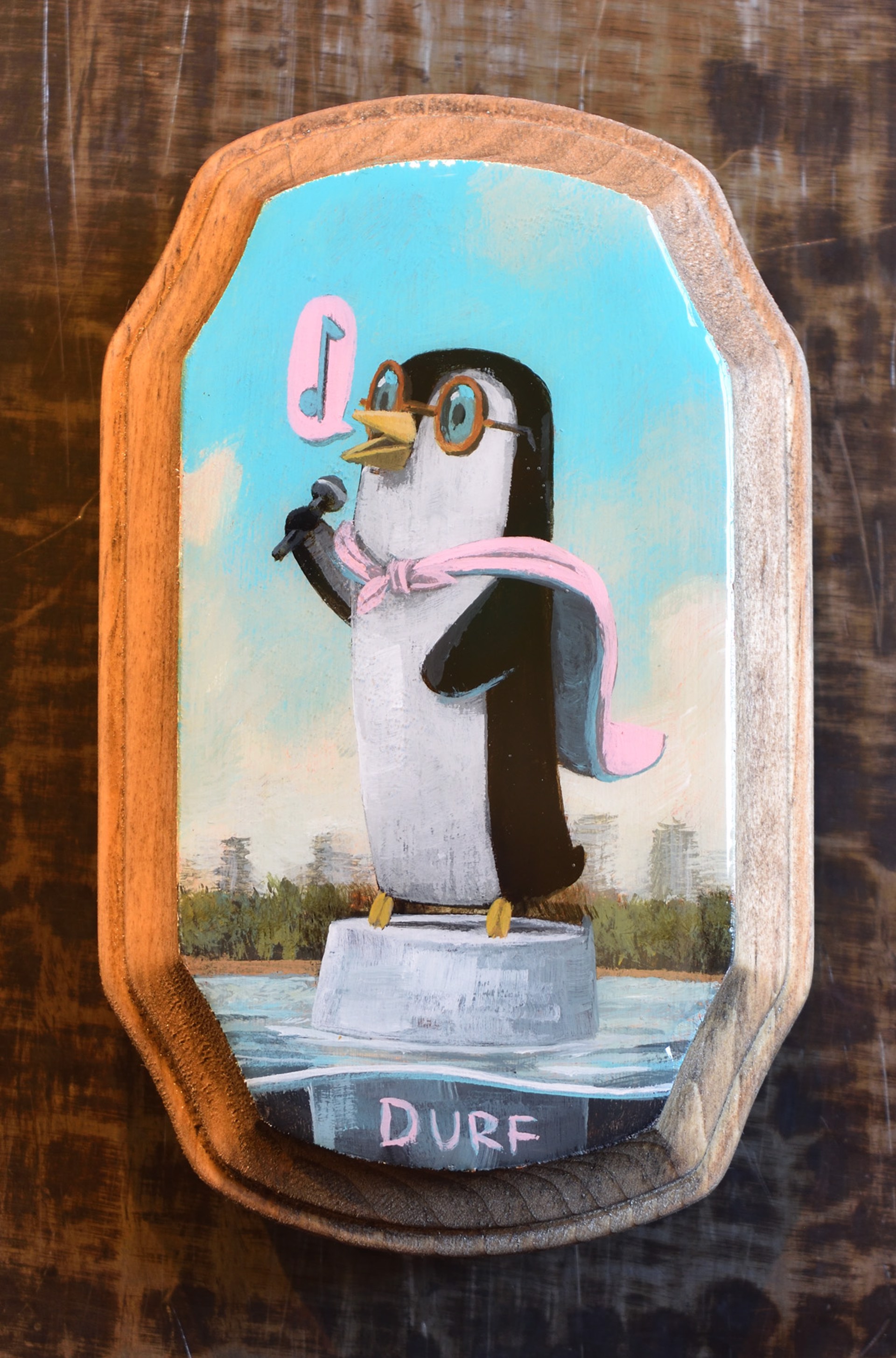 Penguin Performing by Nathan Durfee