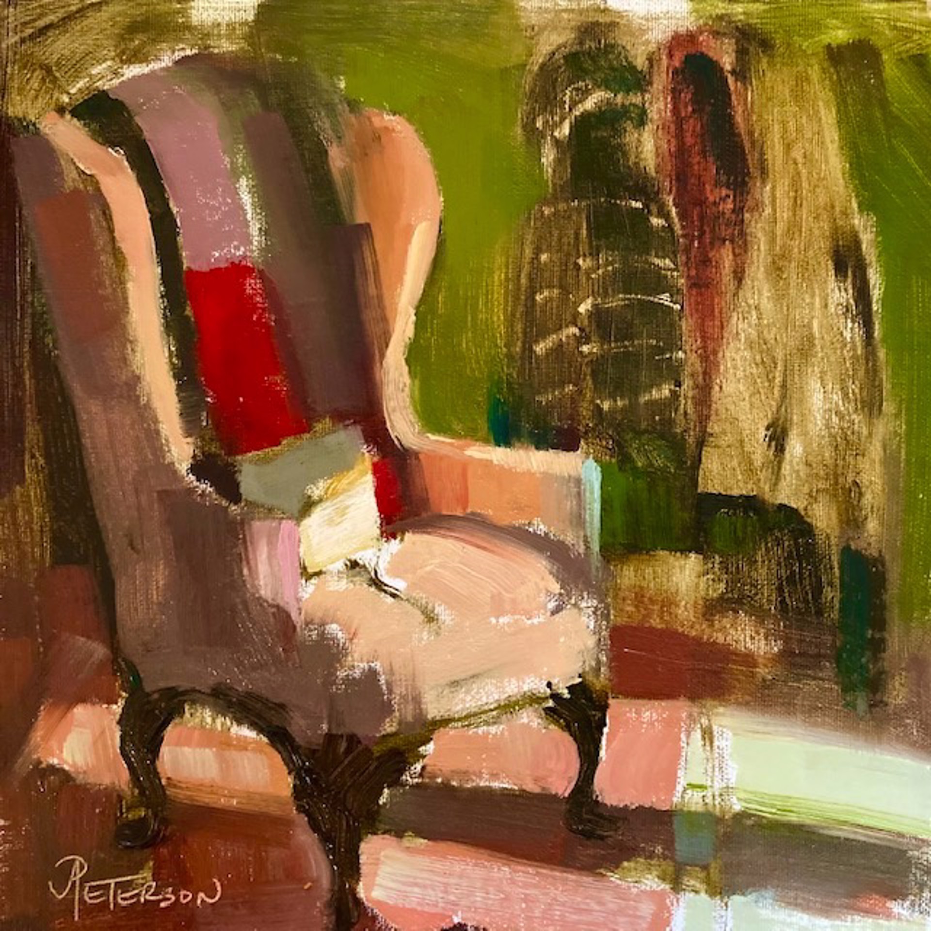 Sunbeam on Reading Chair by Amy R. Peterson