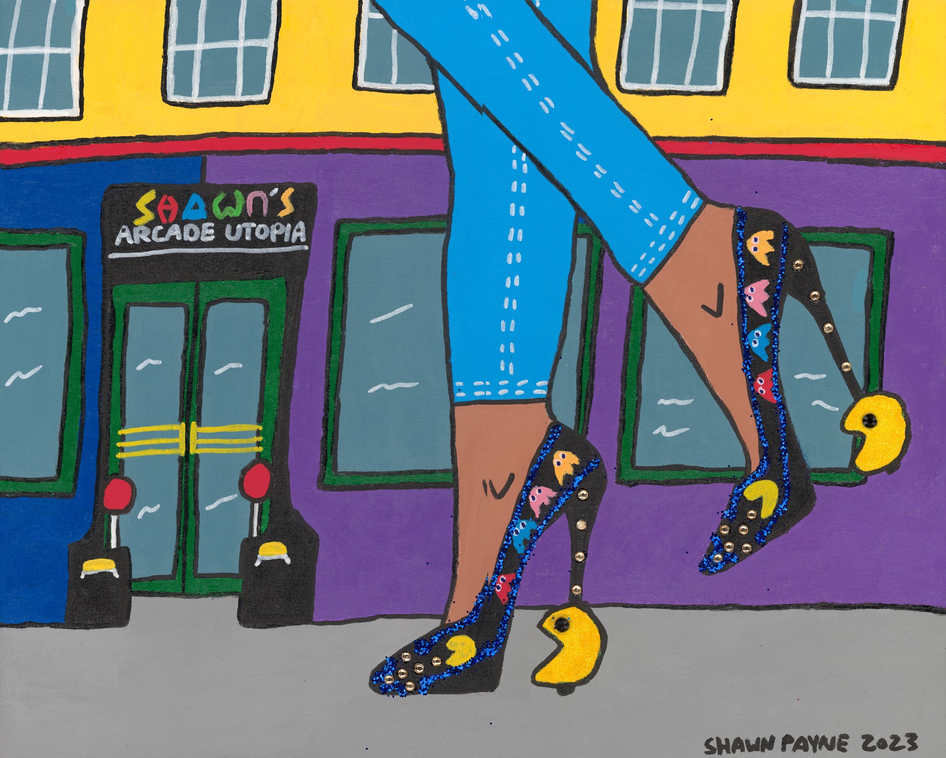 Pac-Man Heels by Shawn Payne
