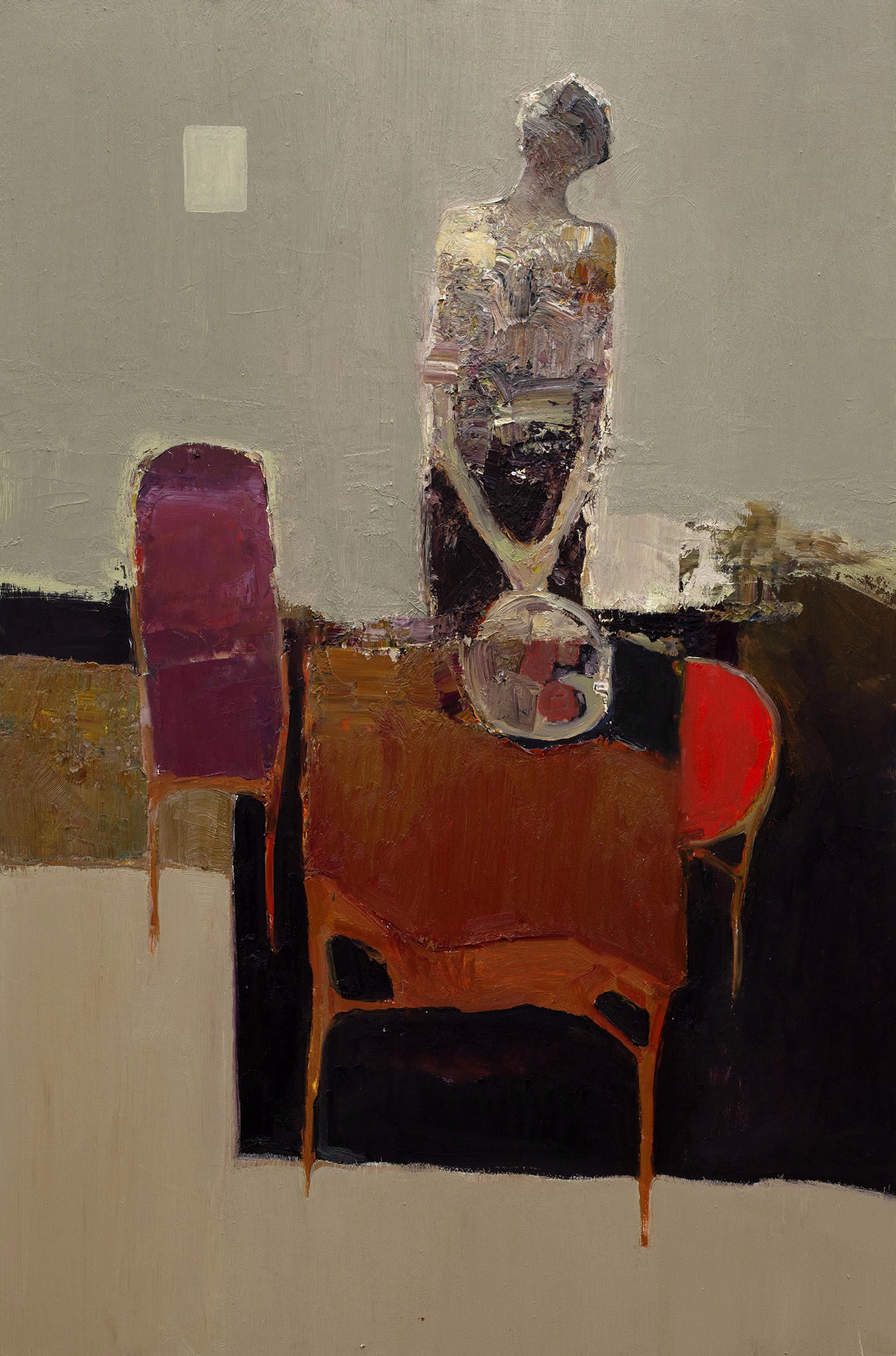 Figure at Table by Dan McCaw