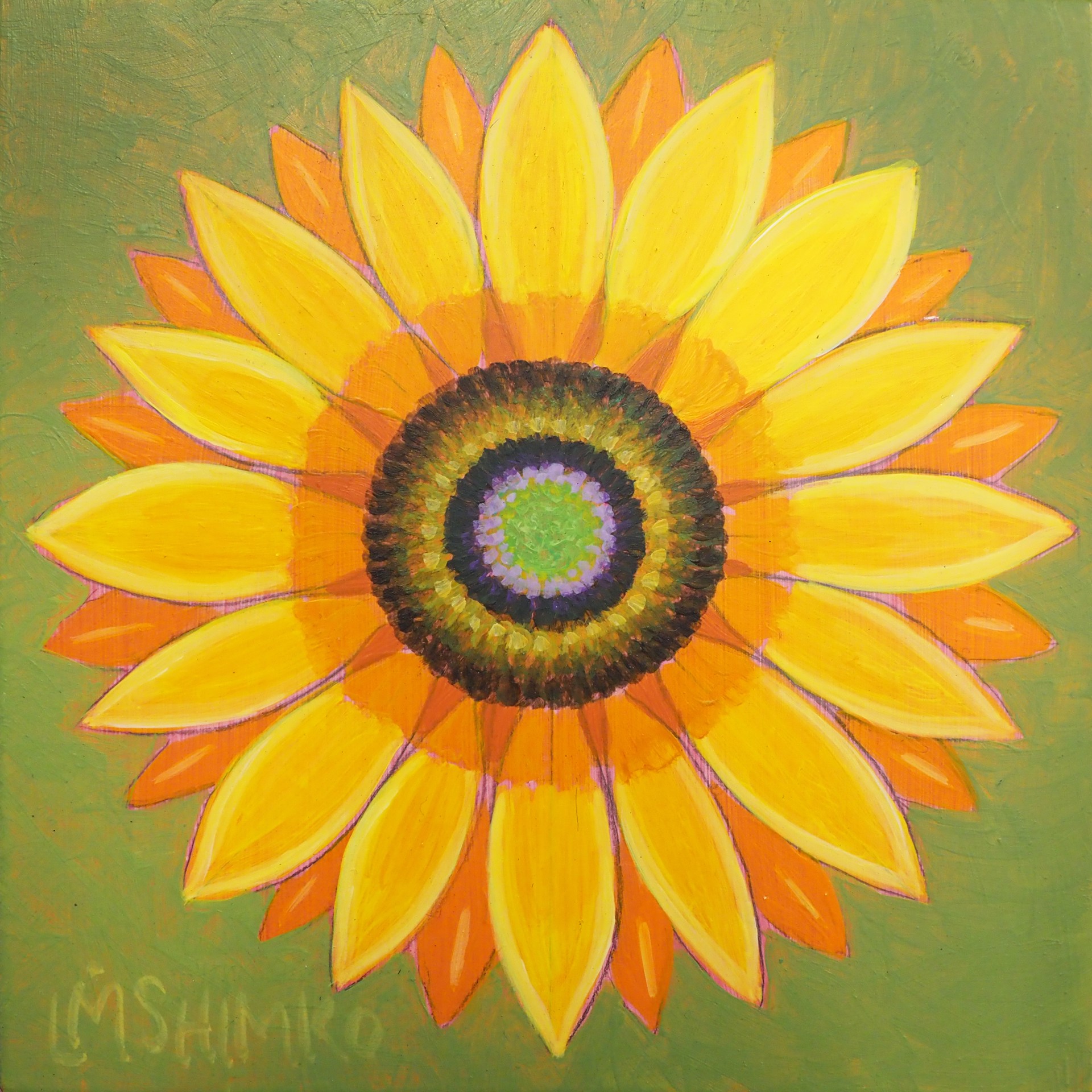 Joy Flower IV by Lisa Shimko