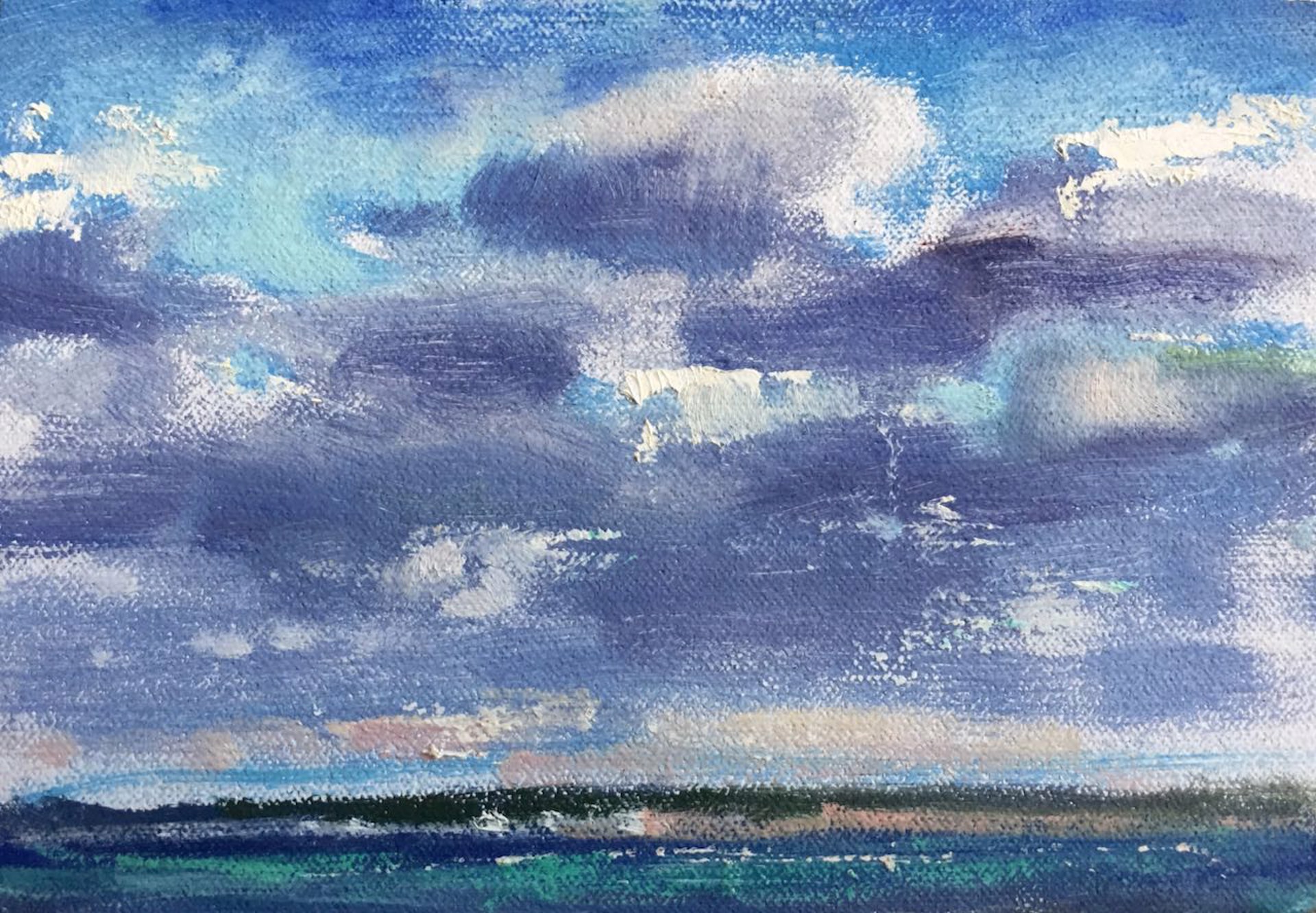 Clouds over Provincetown #2 by Donald Beal