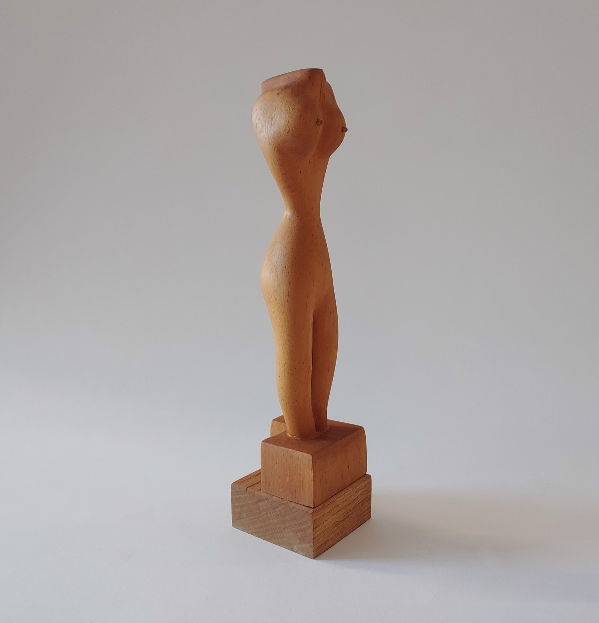 Venus - Wood Sculpture by David Amdur