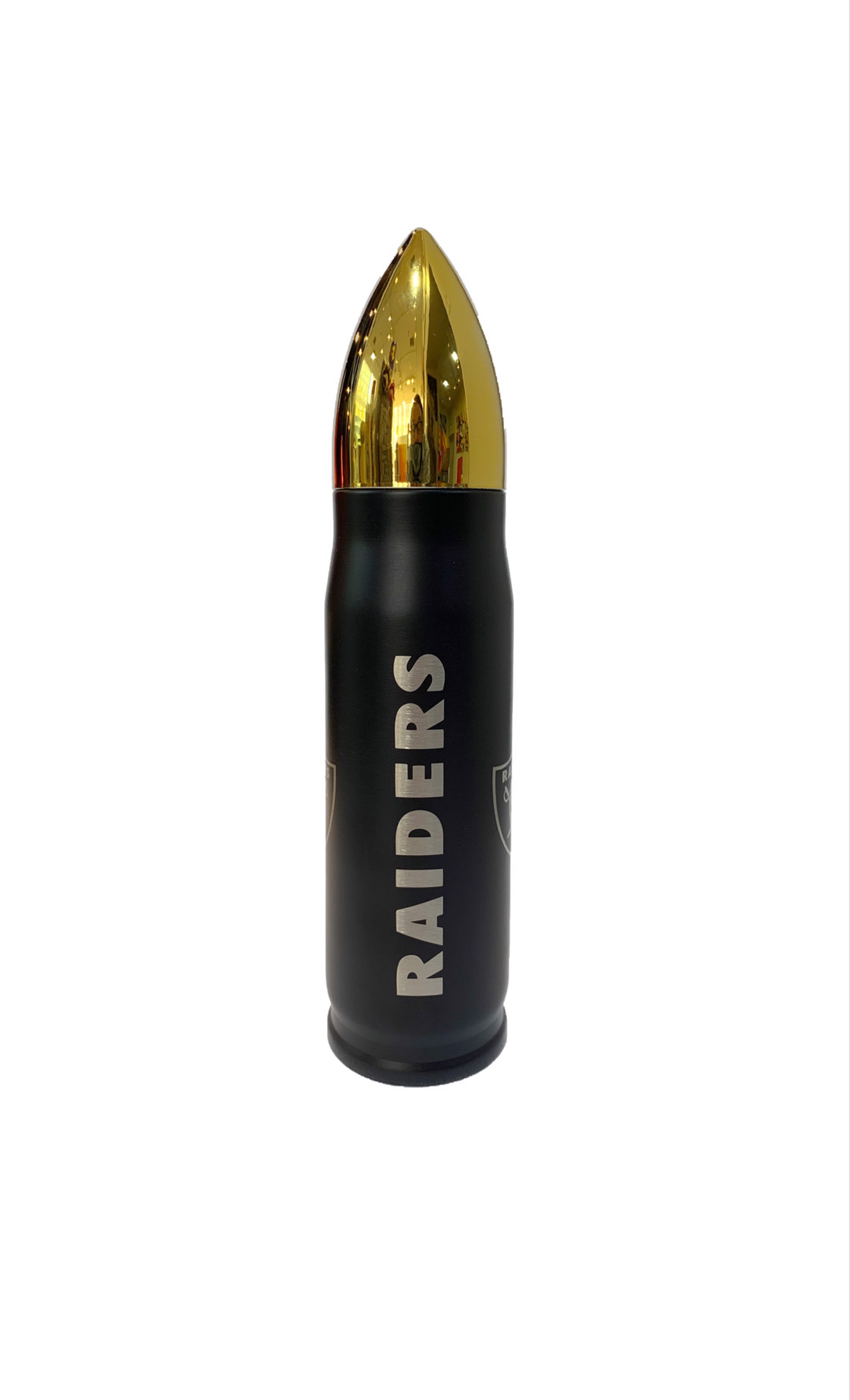 "Raiders Bullet" Small Black  by "Peaceful Brand Bullets" by Efi Mashiah