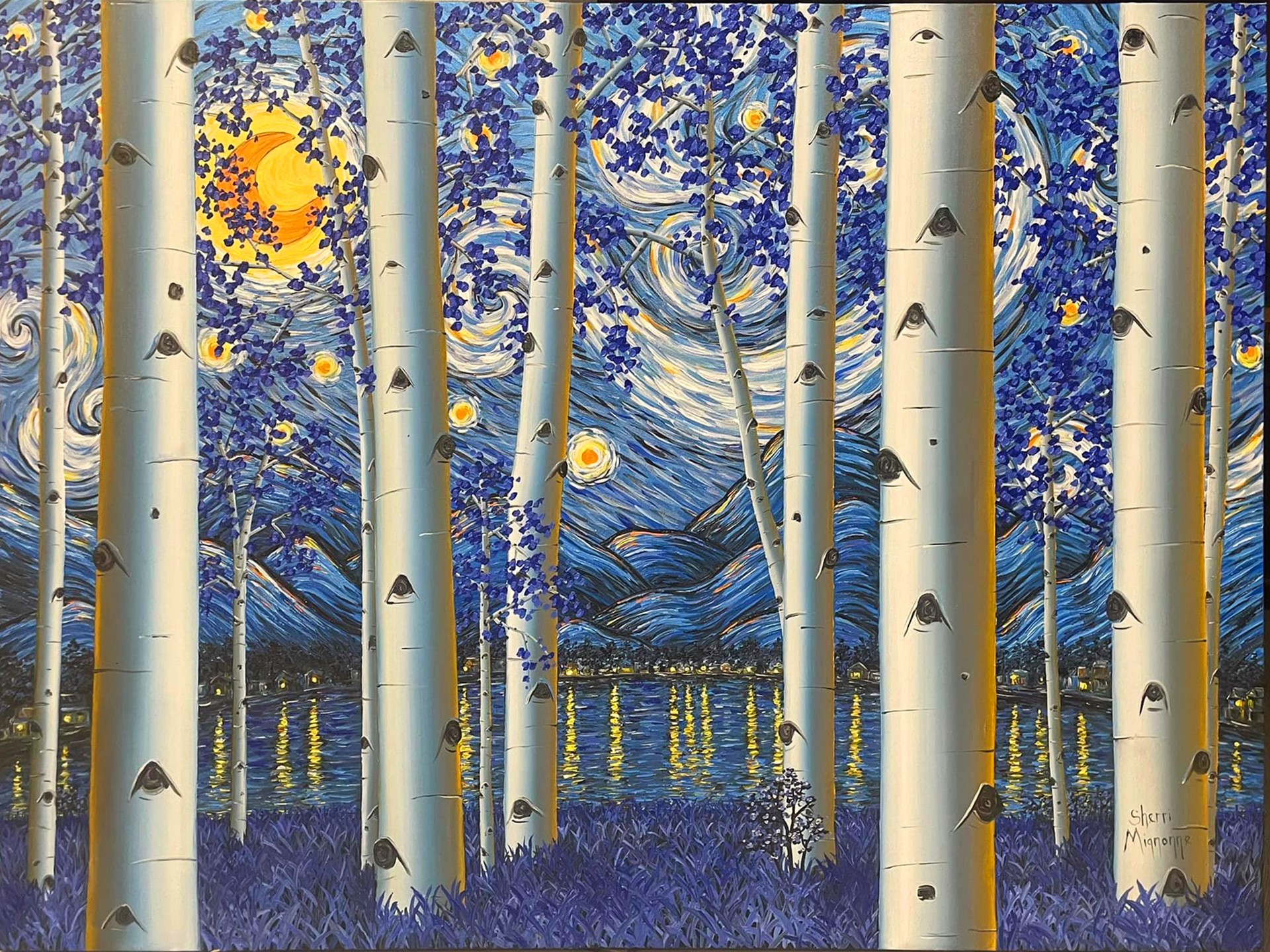 Allure (Starry Night) by Sherri Mignonne