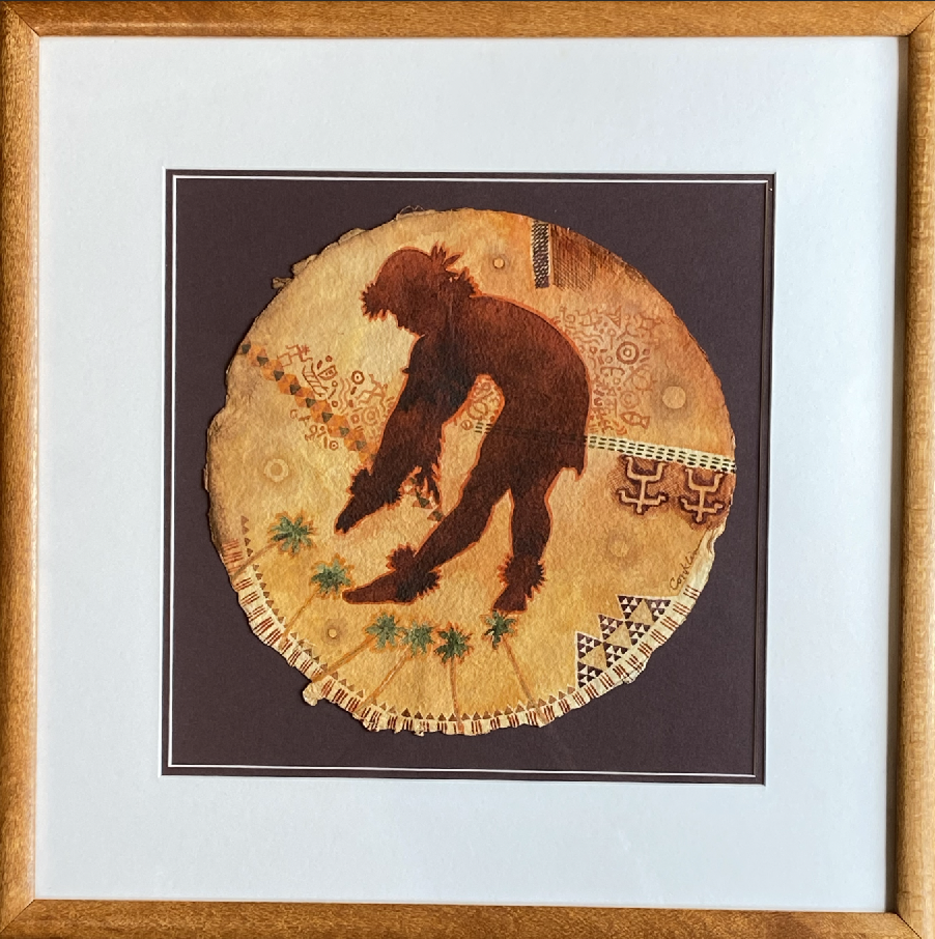 Hula Kahiko Kāne #14 by Cindy Conklin