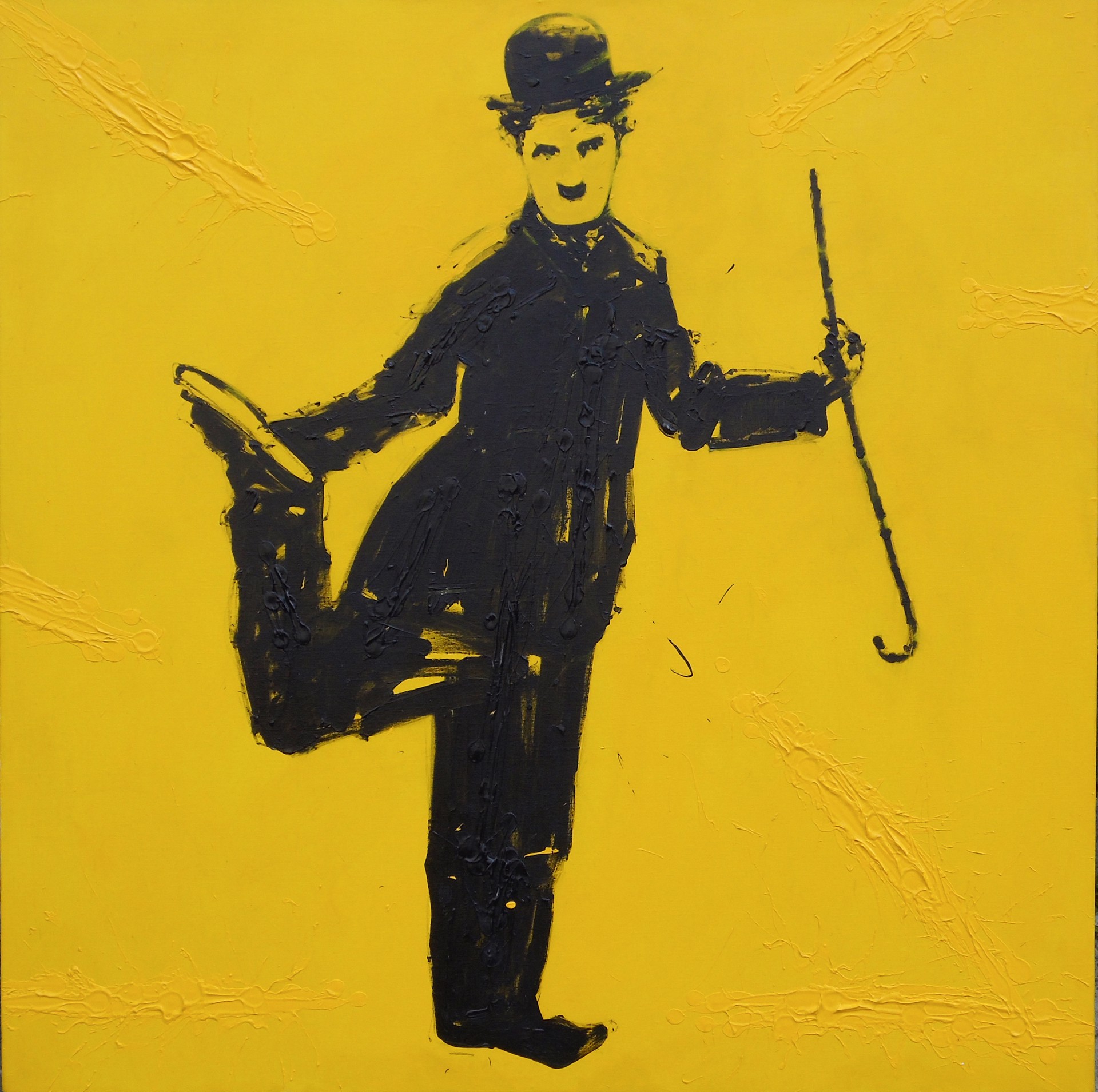 Charlie Chaplin by Natino Chirico