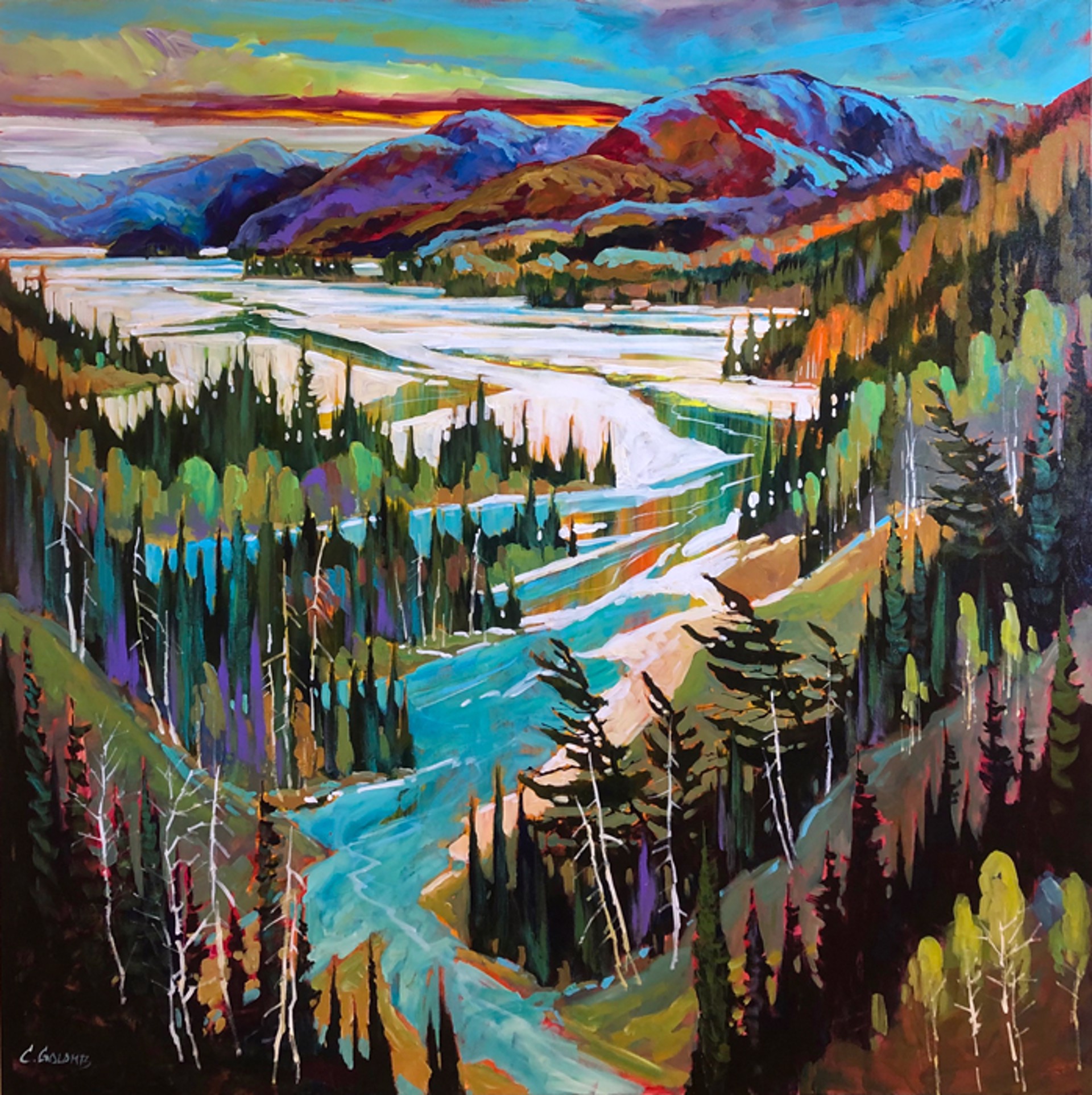 Signs of Spring - La Cloche by Curtis Golomb
