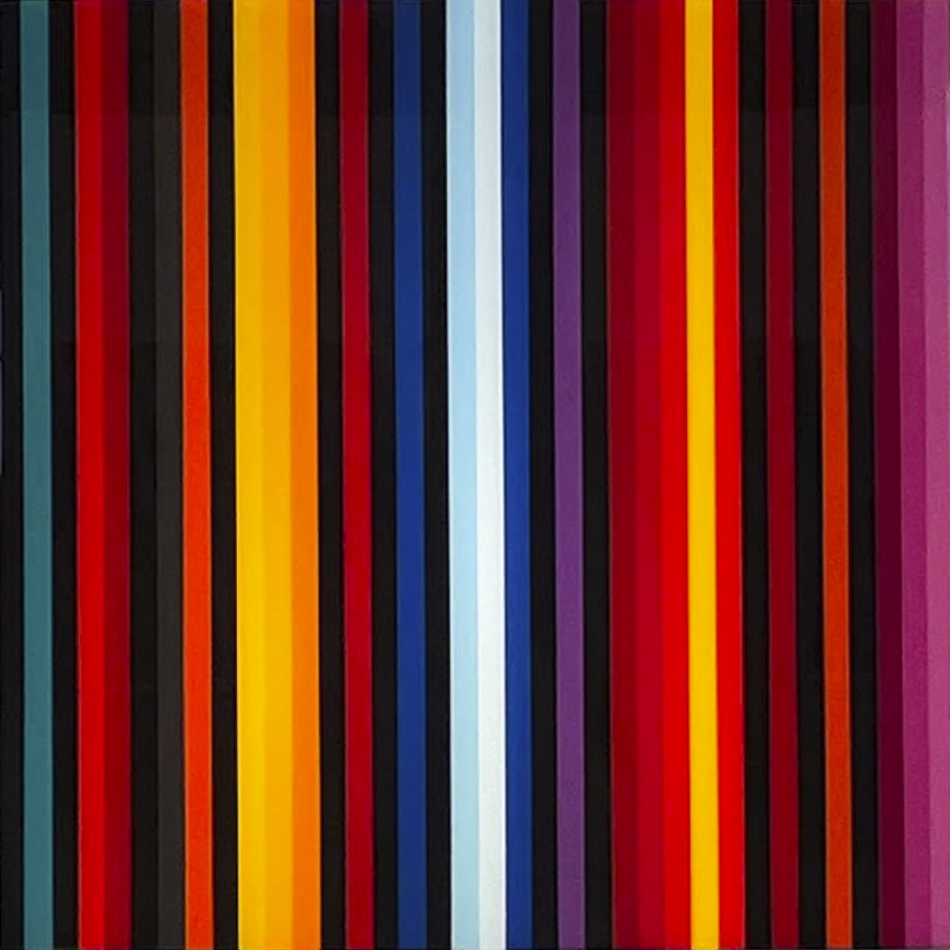 Warm + Black with Blue Stripe by Jarrad Tacon-Heaslip