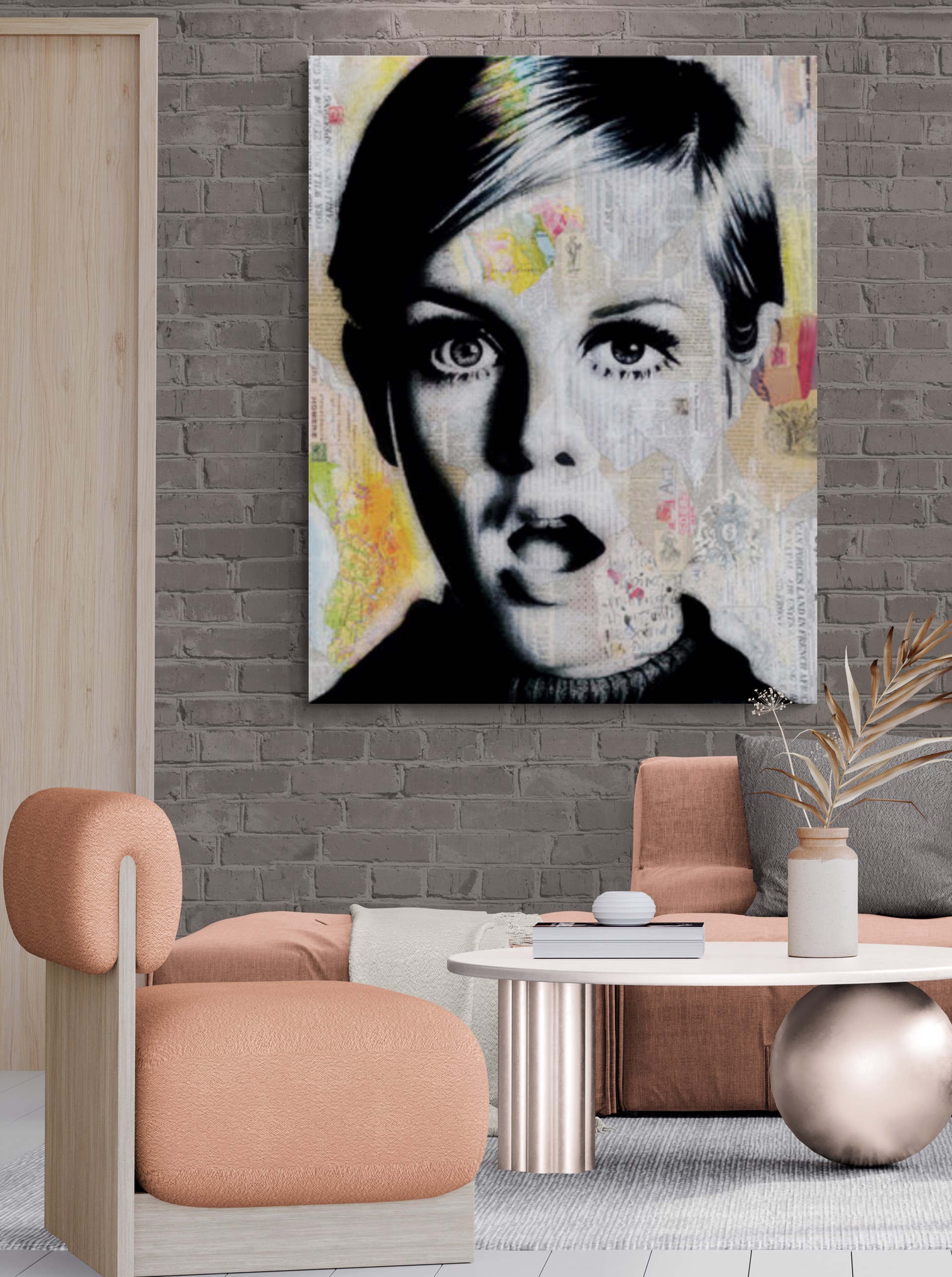 Twiggy by Andre Monet