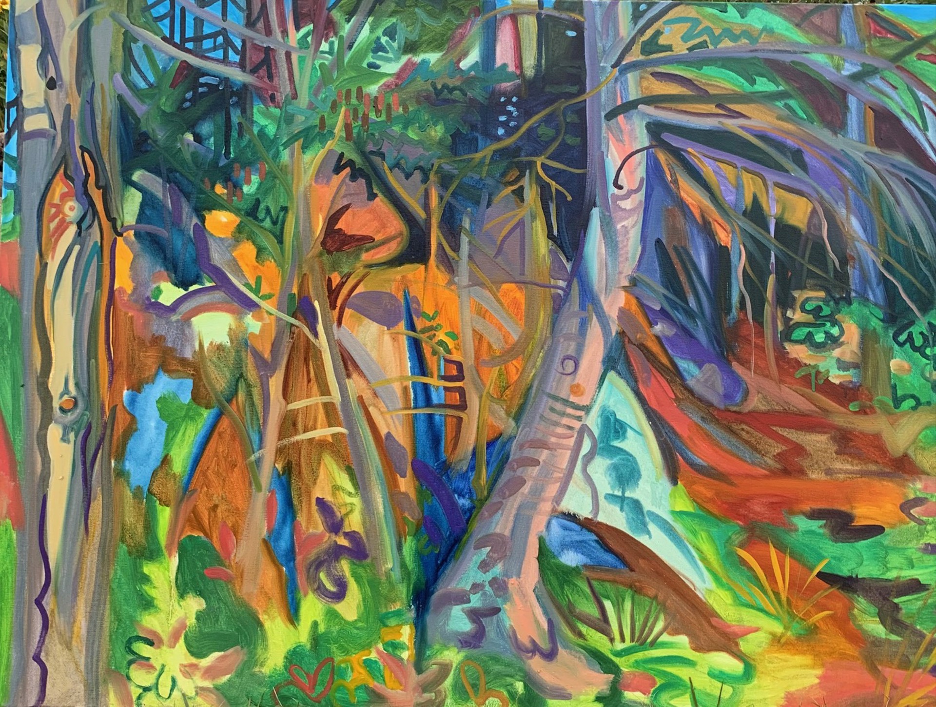 Sandbeach Woods by Jill Hoy
