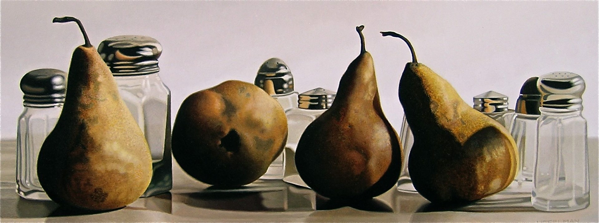 Shaker and Pears by Jeff Uffelman