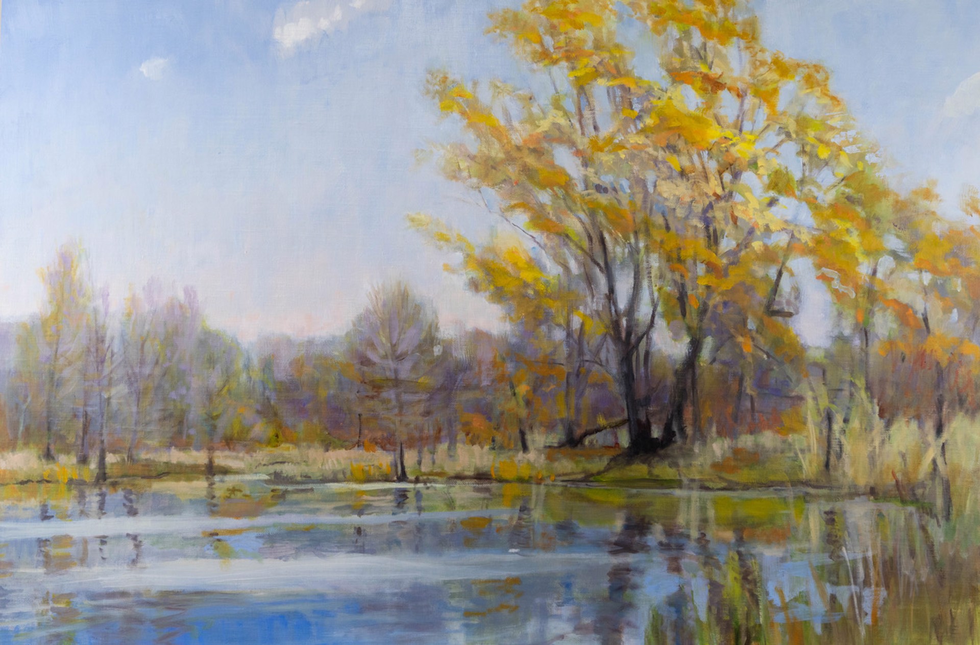 Autumn Lake by Mallory Agerton