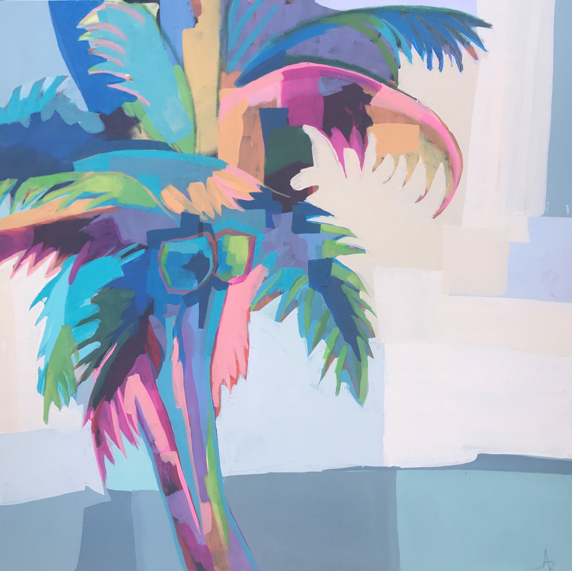 Palm Tree III by Alma Ramirez